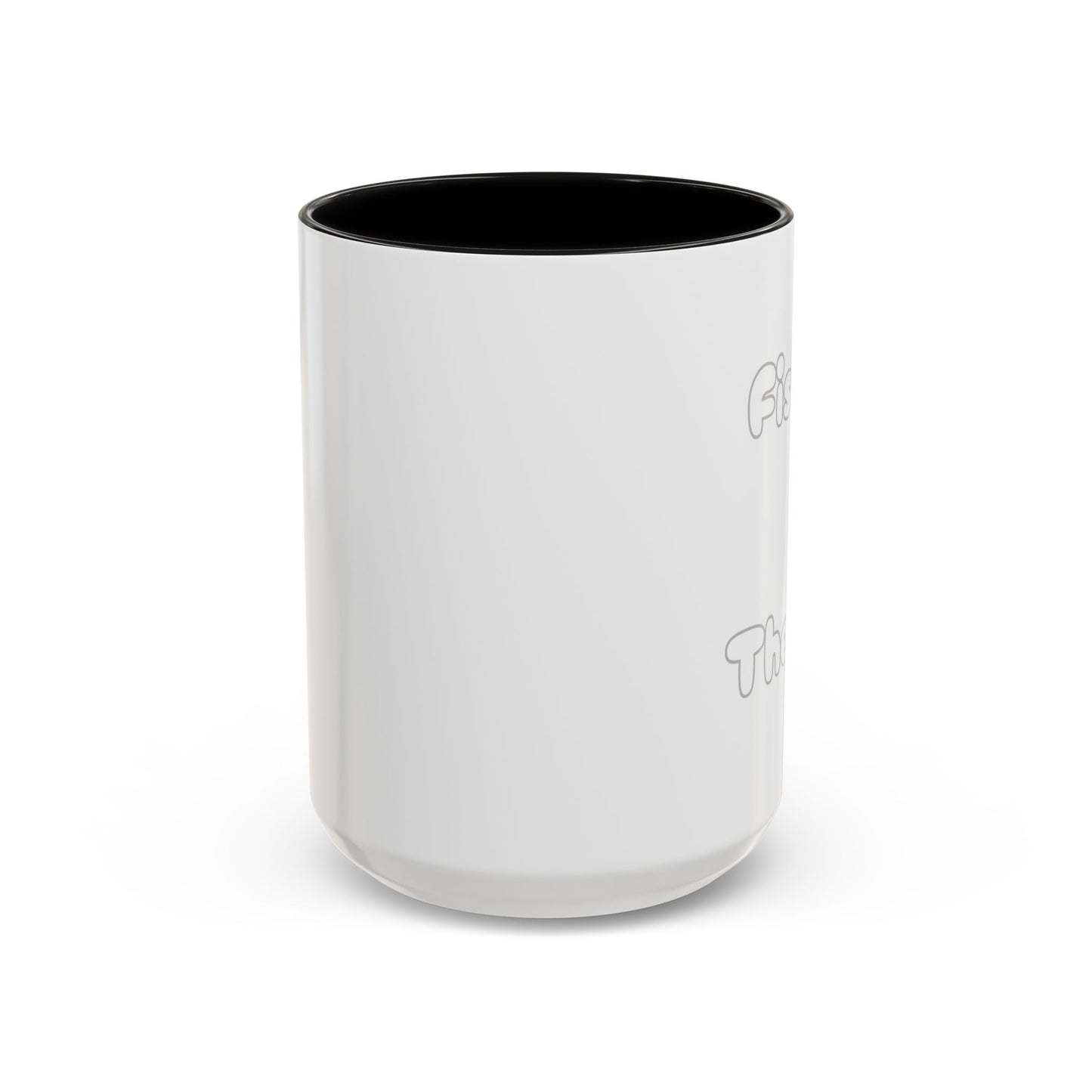 "Fishing = Therapy" Accent Coffee Mug (11, 15oz)
