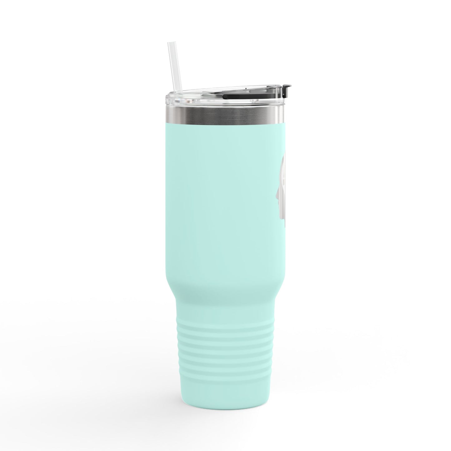 "Fishing on the Brain" Insulated Travel Mug - 40oz, Perfect for Outdoor Adventures