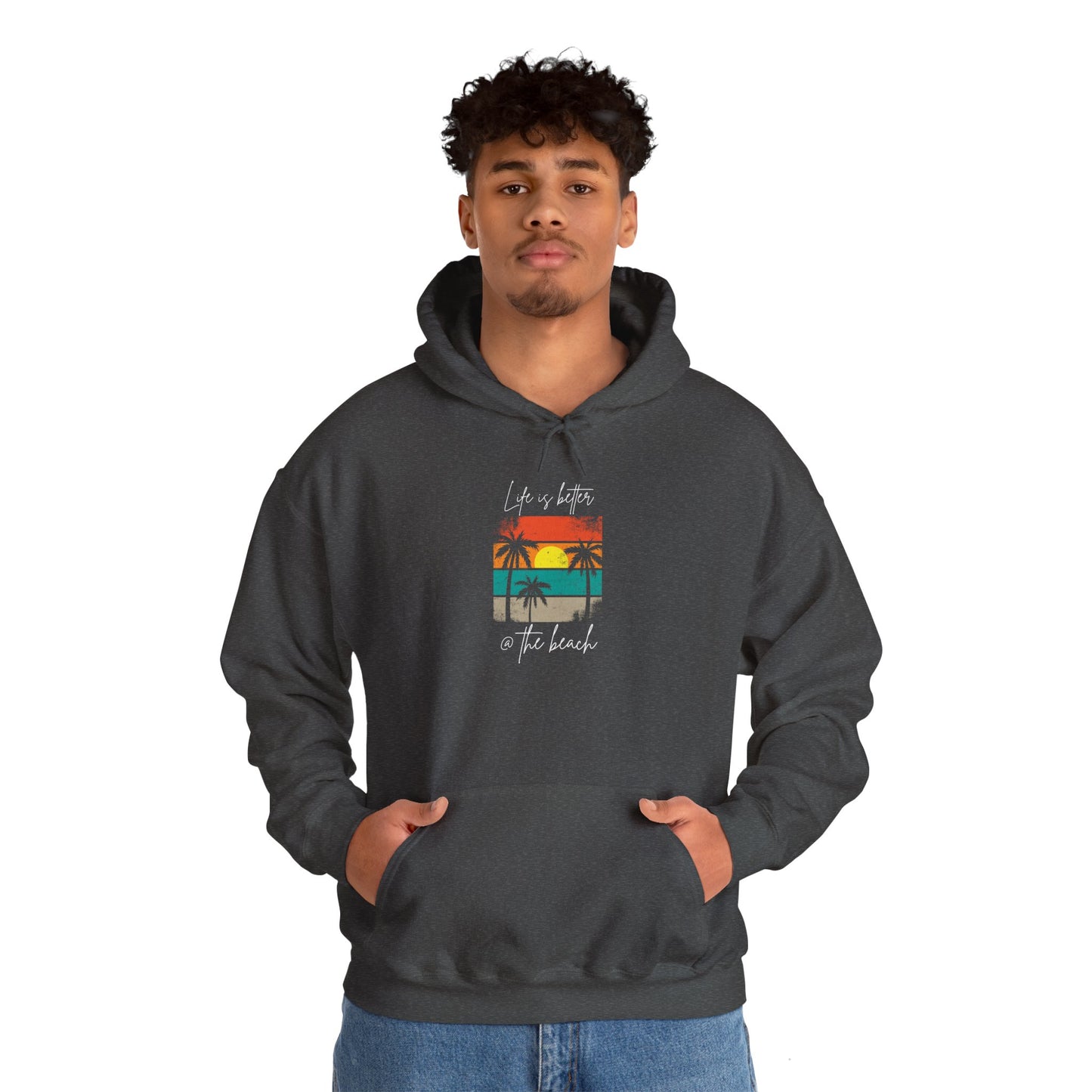 Beach Vibes Unisex Hoodie - "Life is Better at the Beach"