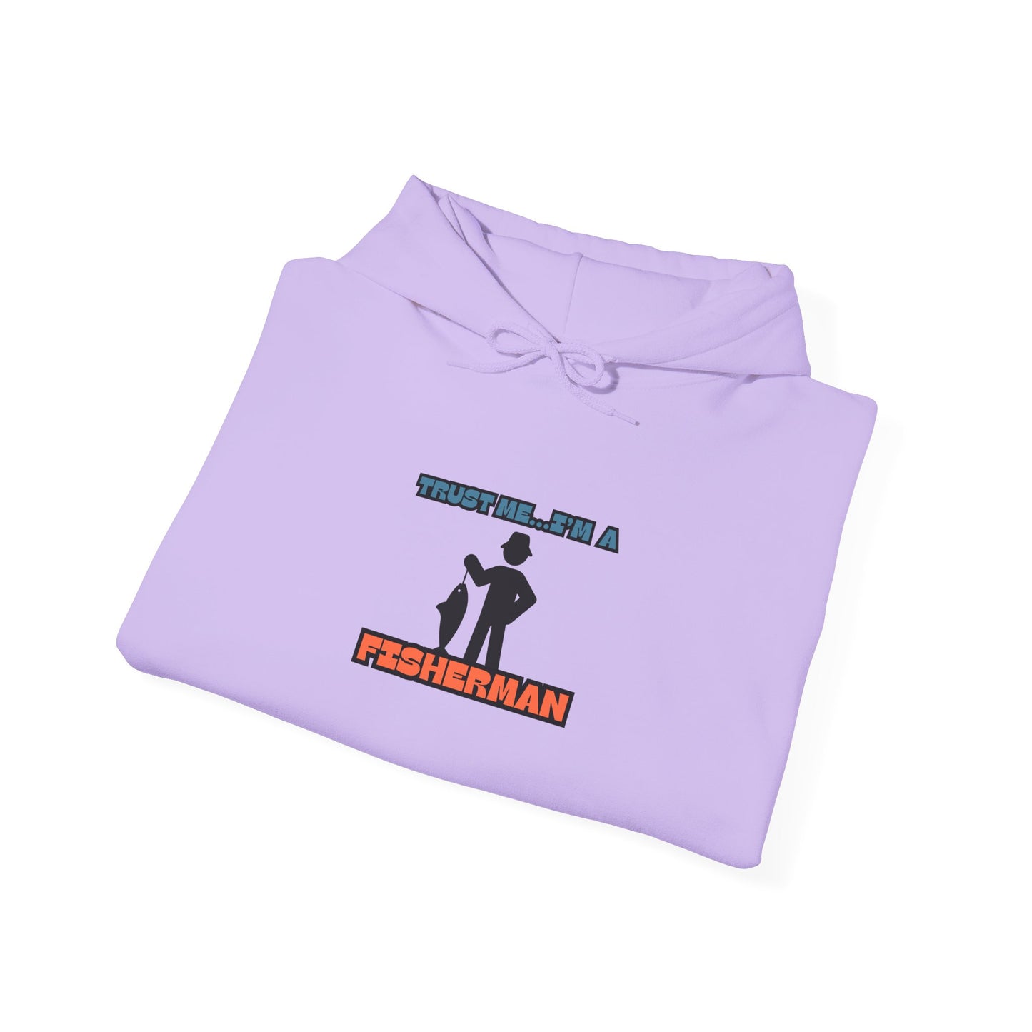 "Trust Me, I'm a Fisherman" Hoodie | Unisex Heavy Blend Sweatshirt for Fishing Lovers