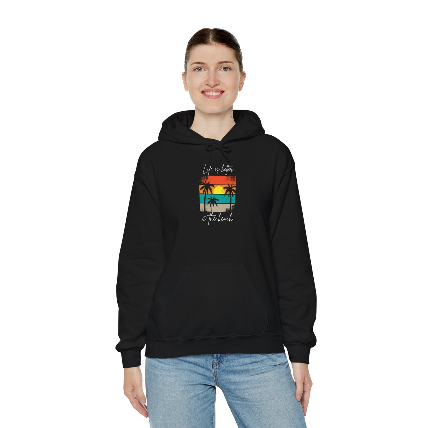 Beach Vibes Unisex Hoodie - "Life is Better at the Beach"