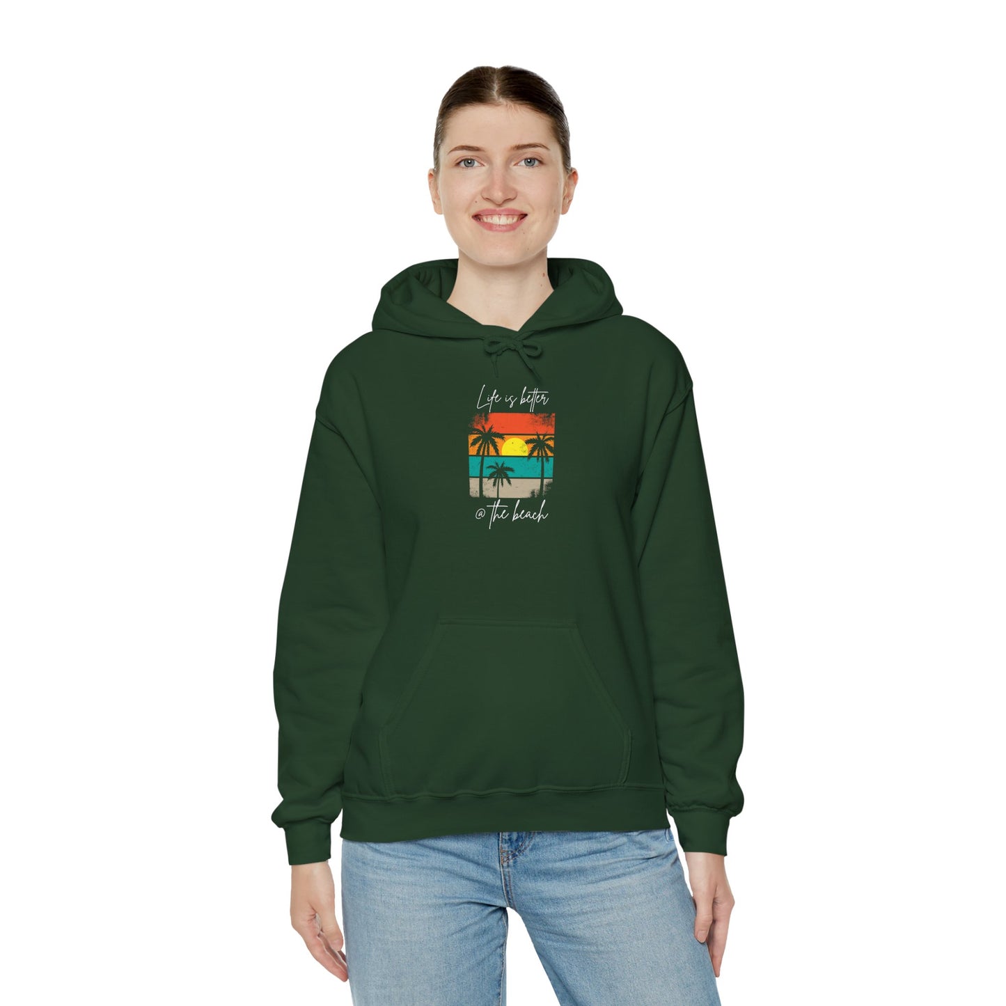 Beach Vibes Unisex Hoodie - "Life is Better at the Beach"