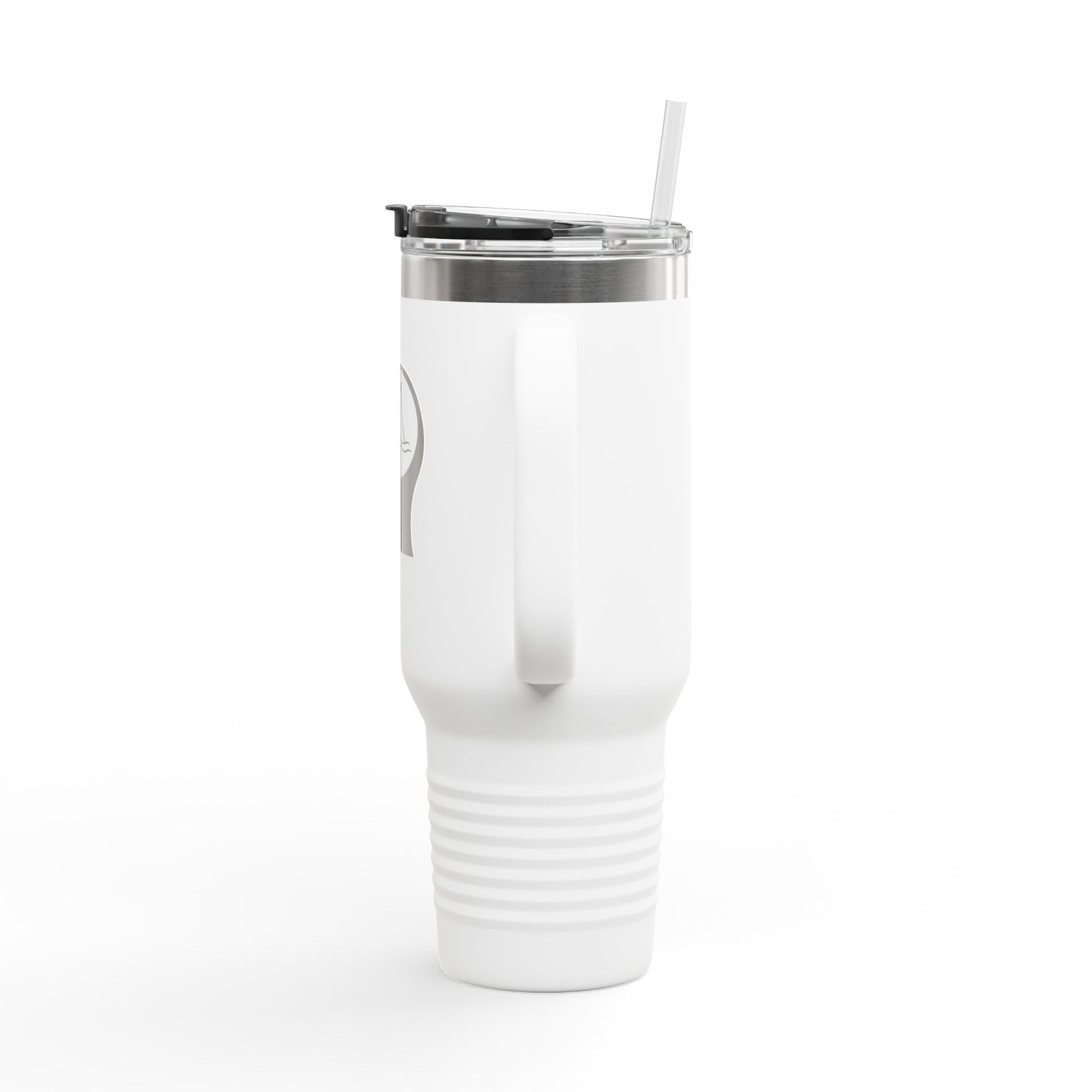 "Fishing on the Brain" Insulated Travel Mug - 40oz, Perfect for Outdoor Adventures