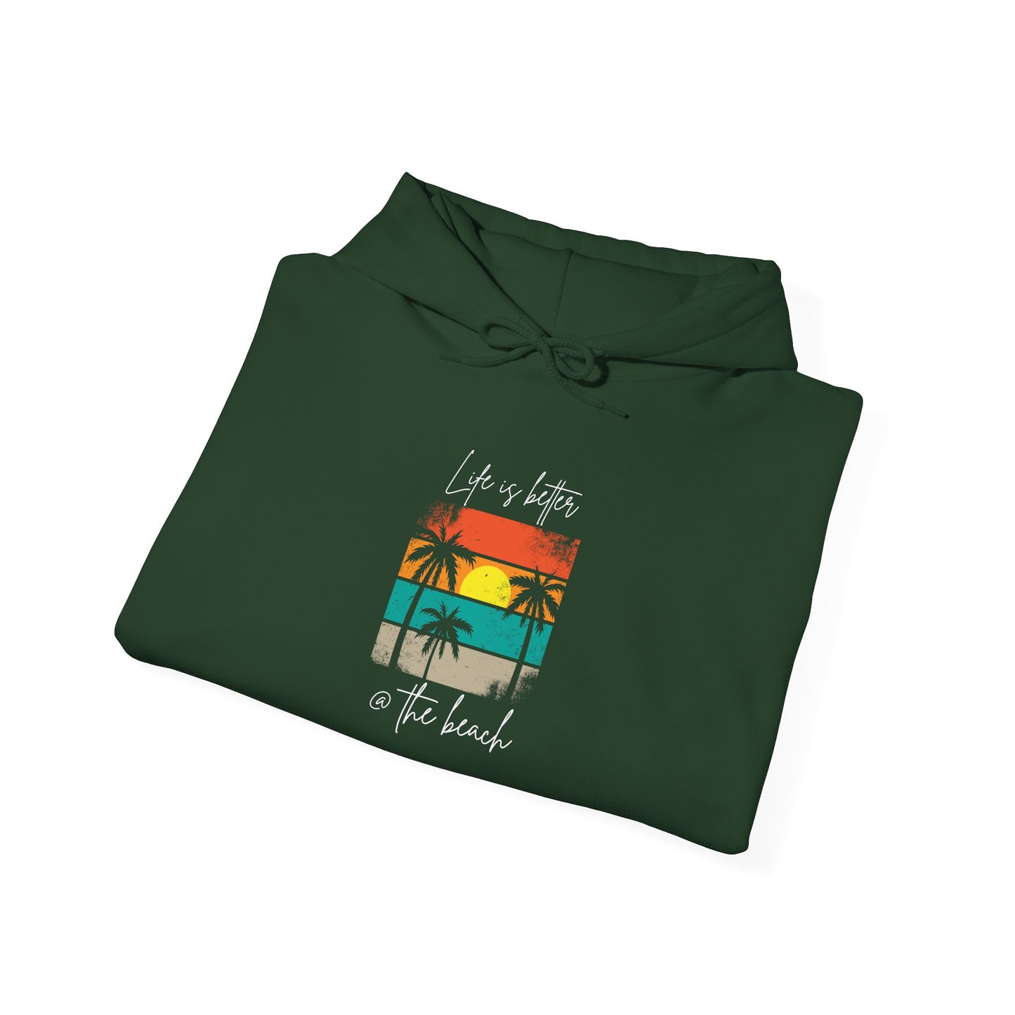 Beach Vibes Unisex Hoodie - "Life is Better at the Beach"