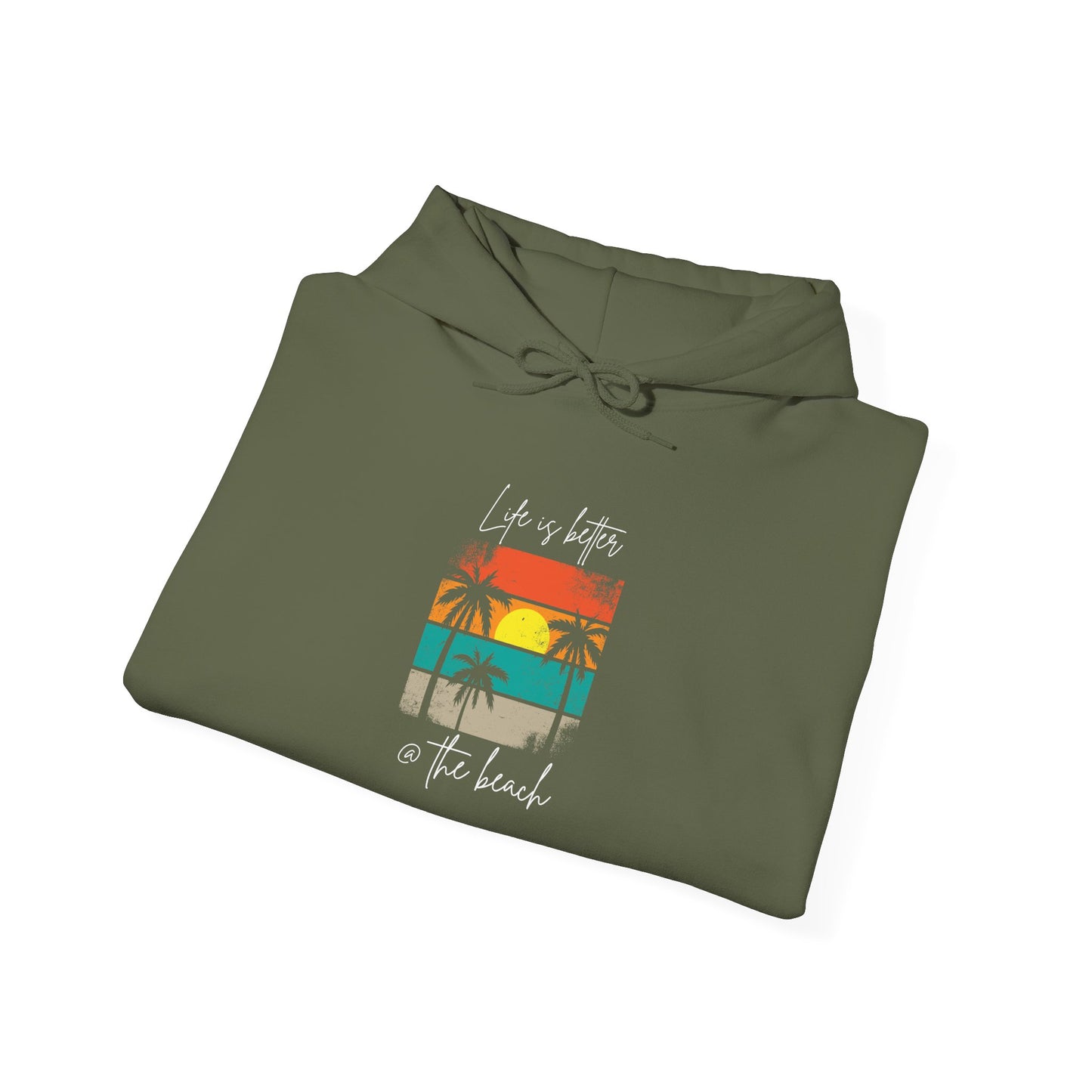 Beach Vibes Unisex Hoodie - "Life is Better at the Beach"