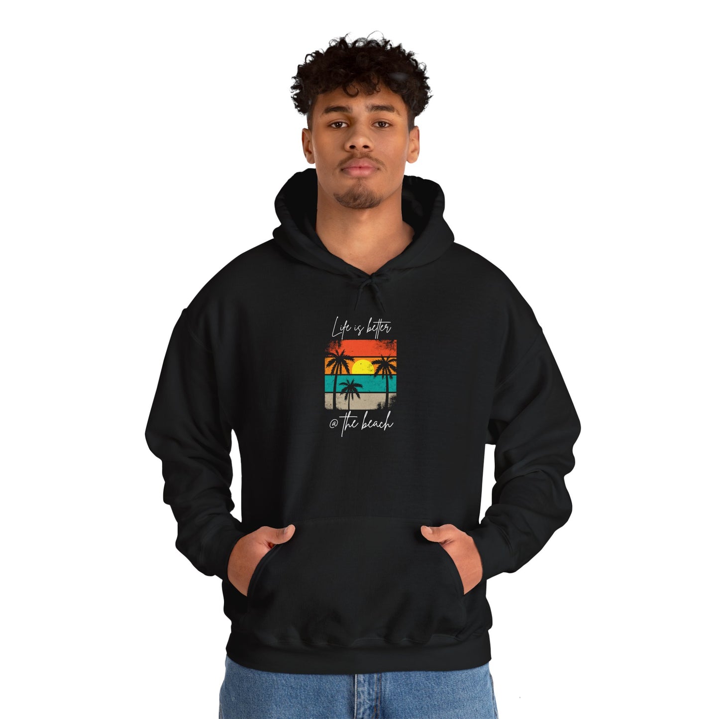 Beach Vibes Unisex Hoodie - "Life is Better at the Beach"