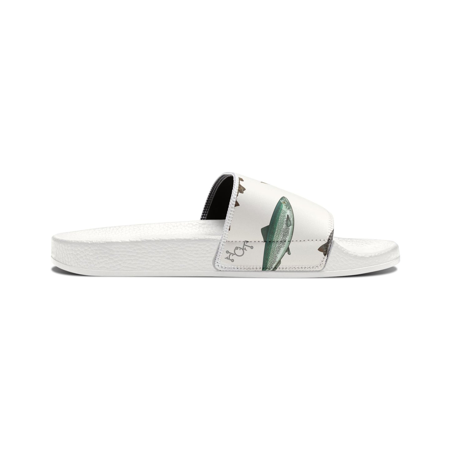Men's Fish Print Removable-Strap Sandals - Casual Outdoor Footwear