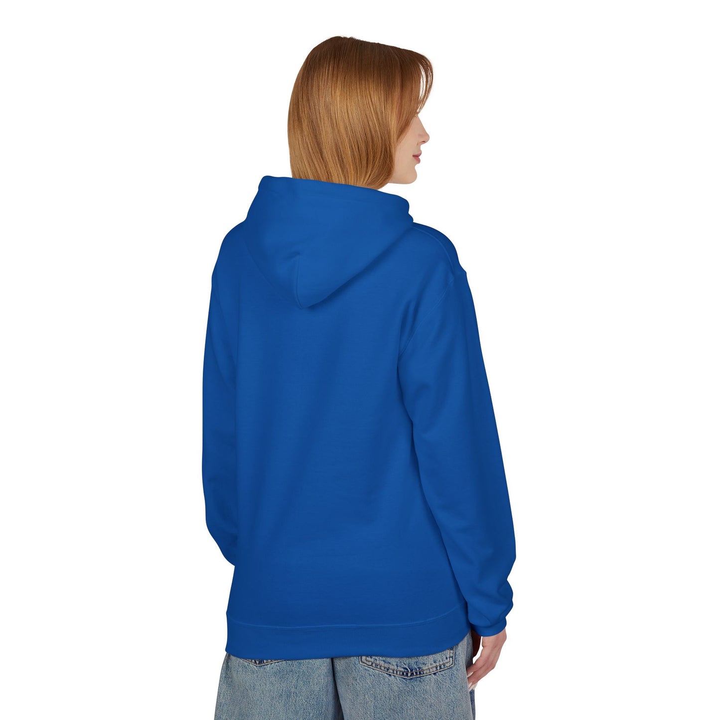 "Hooked for Life" Unisex Midweight Fleece Hoodie - Perfect for Fishing Enthusiasts