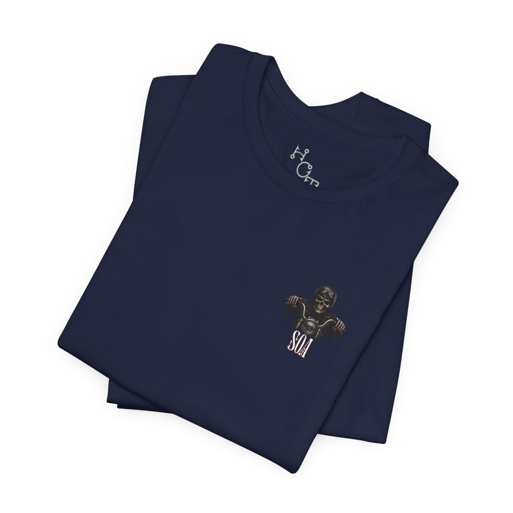 Skull Biker Tee — "Sons of Acetaminophen" Motorcycle T‑Shirt