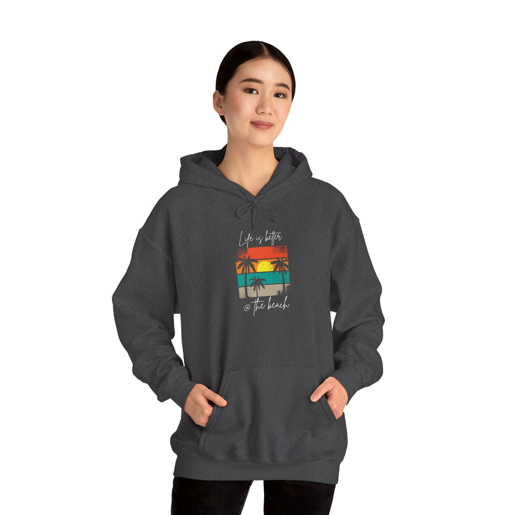 Beach Vibes Unisex Hoodie - "Life is Better at the Beach"