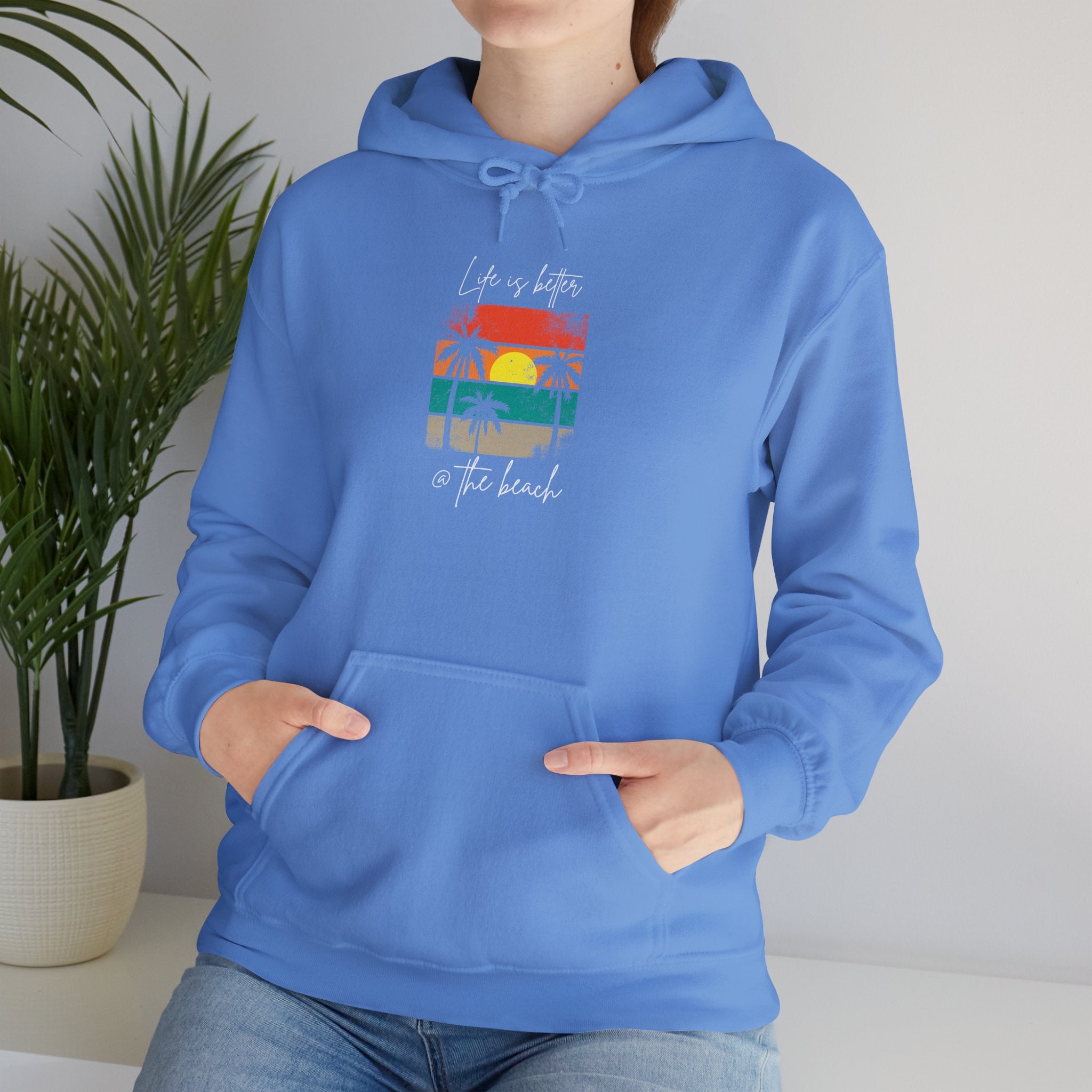 Beach Vibes Unisex Hoodie - "Life is Better at the Beach"