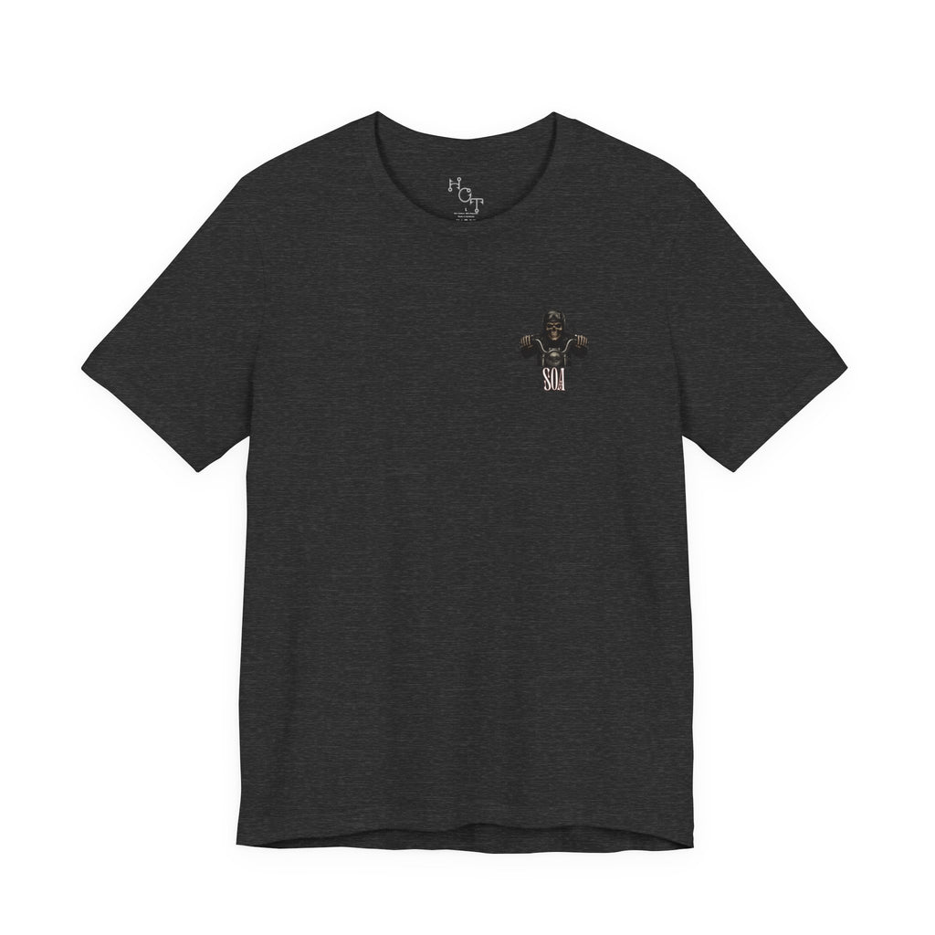 Skull Biker Tee — "Sons of Acetaminophen" Motorcycle T‑Shirt