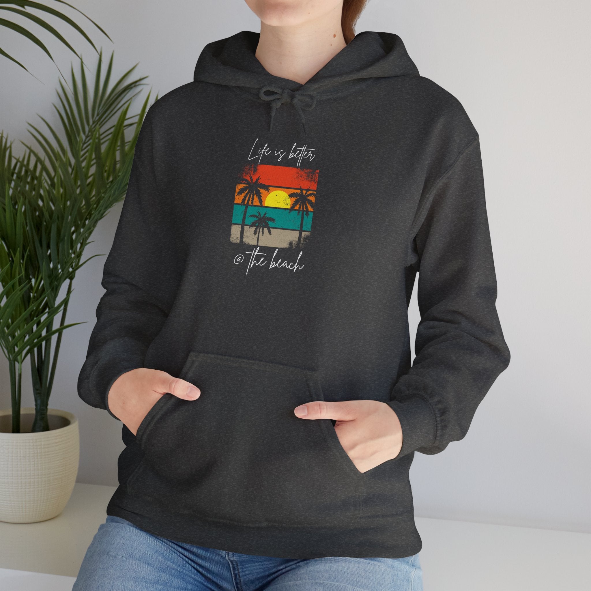 Beach Vibes Unisex Hoodie - "Life is Better at the Beach"