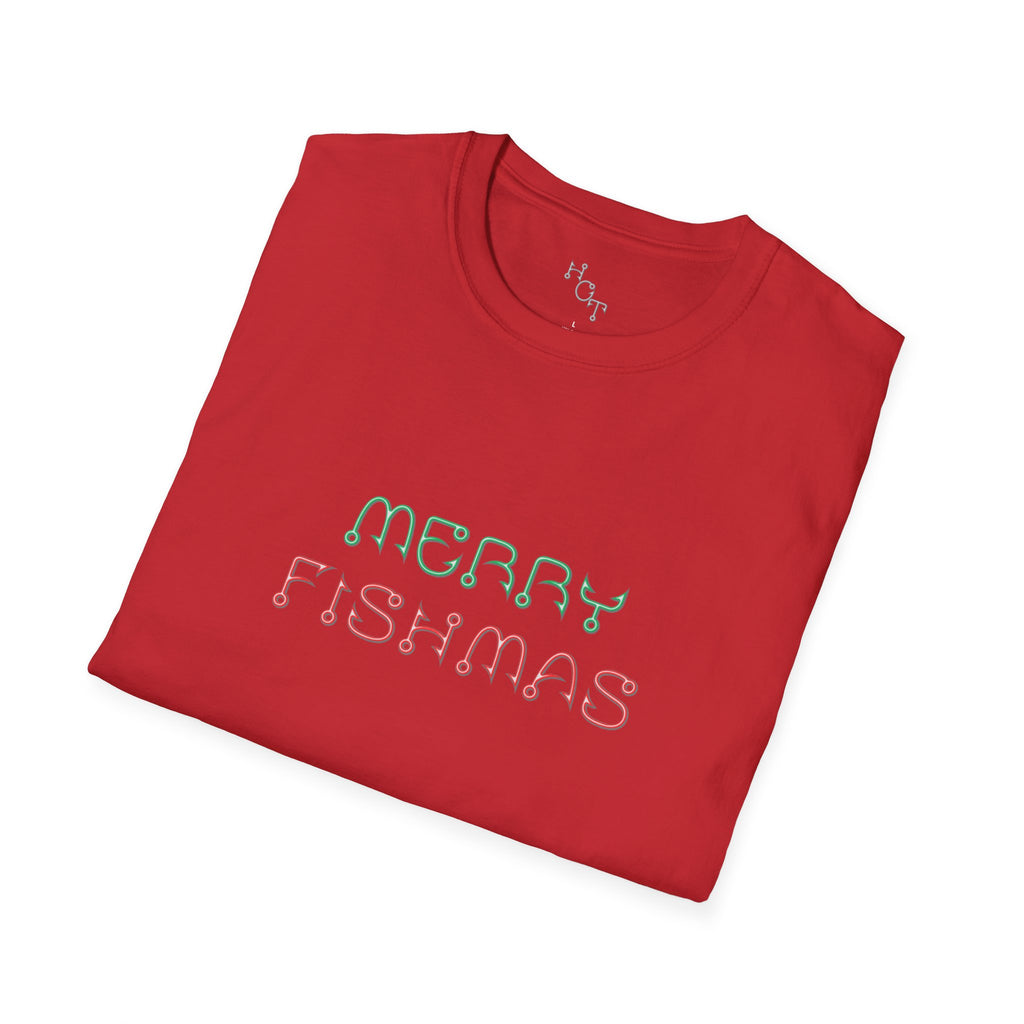 Merry Fishmas T-Shirt — Cute Holiday Pun Tee
