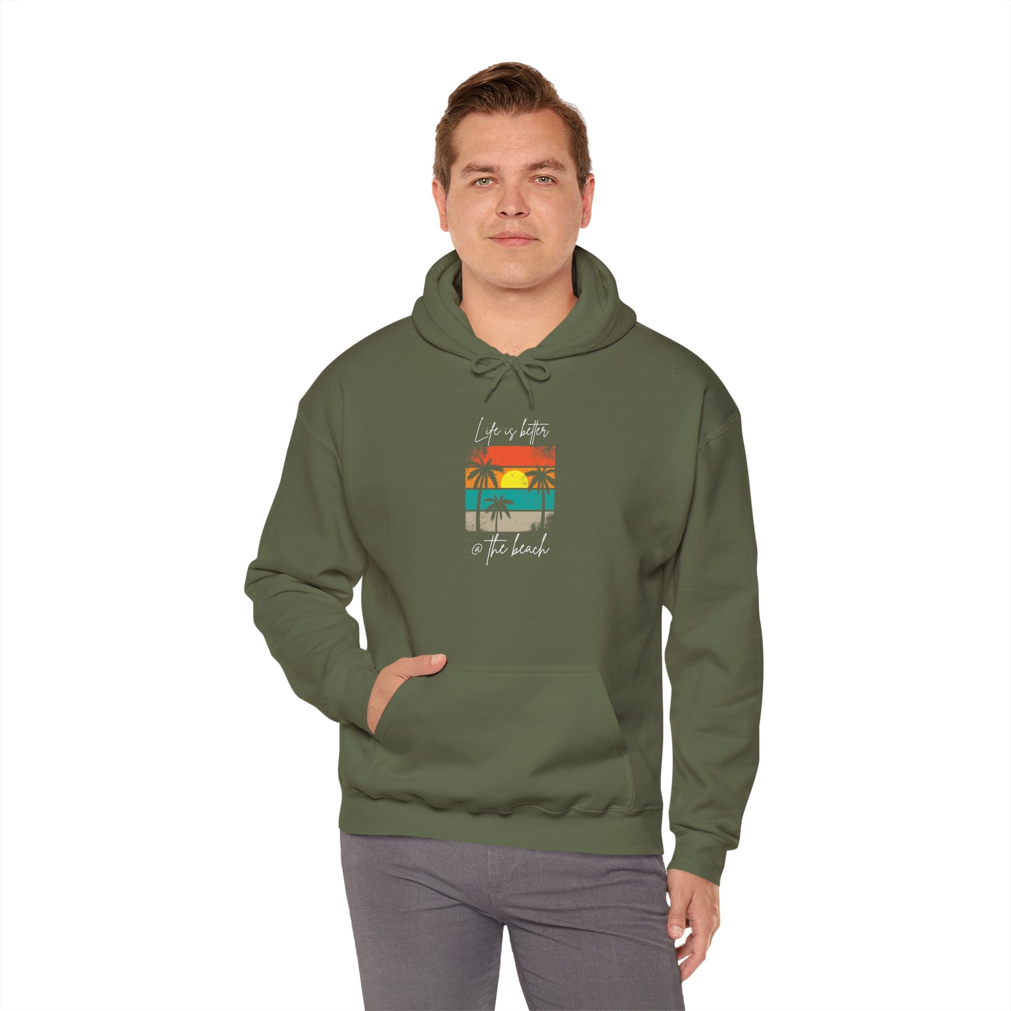 Beach Vibes Unisex Hoodie - "Life is Better at the Beach"