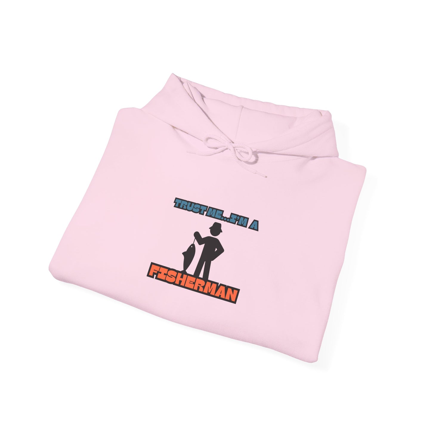 "Trust Me, I'm a Fisherman" Hoodie | Unisex Heavy Blend Sweatshirt for Fishing Lovers