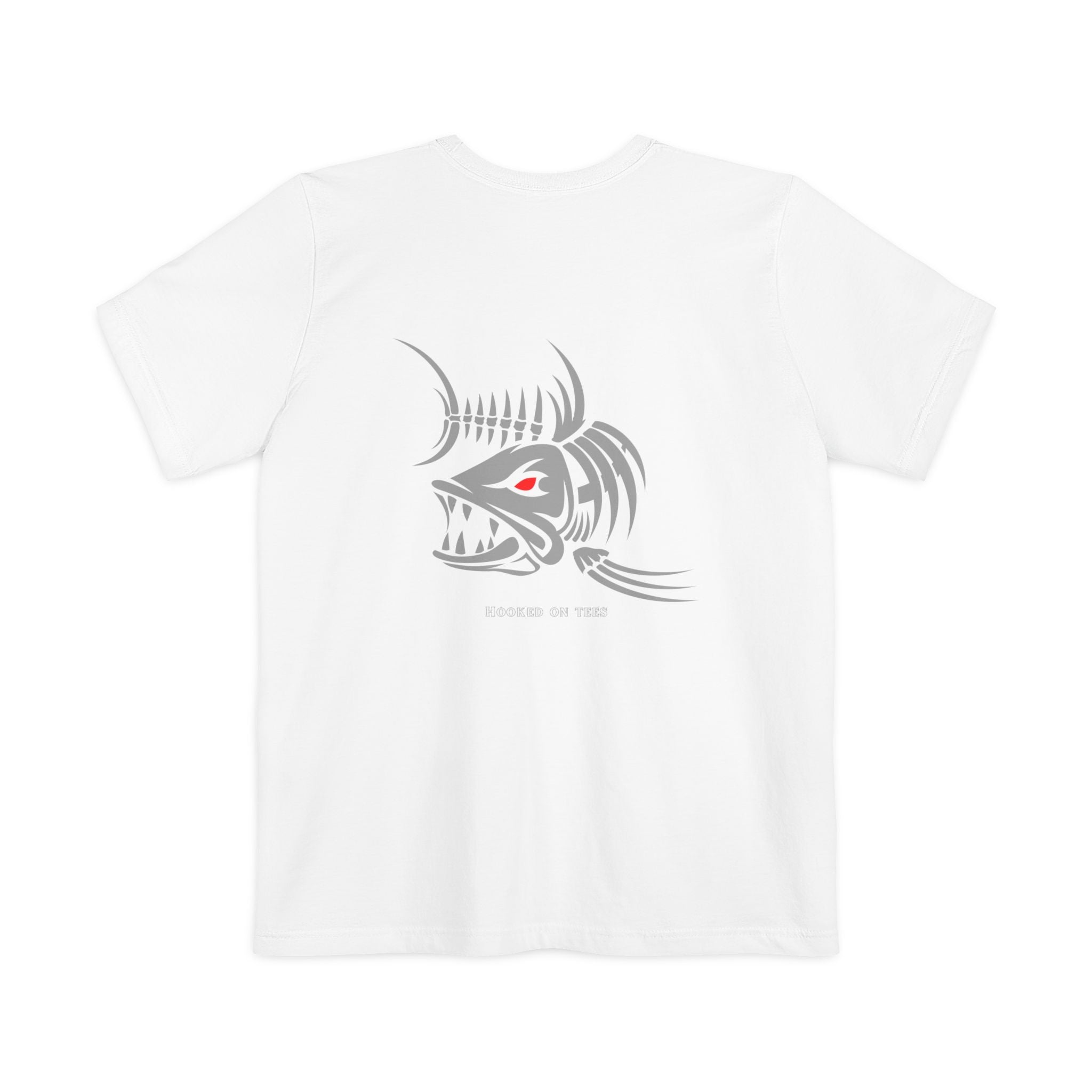 "Fishing University" Unisex Pocket T-Shirt - Unique Graphic Tee for Casual Style.