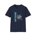 Savage Skeleton Fish Unisex Softstyle T-Shirt - Stylish and Comfortable Angler Apparel