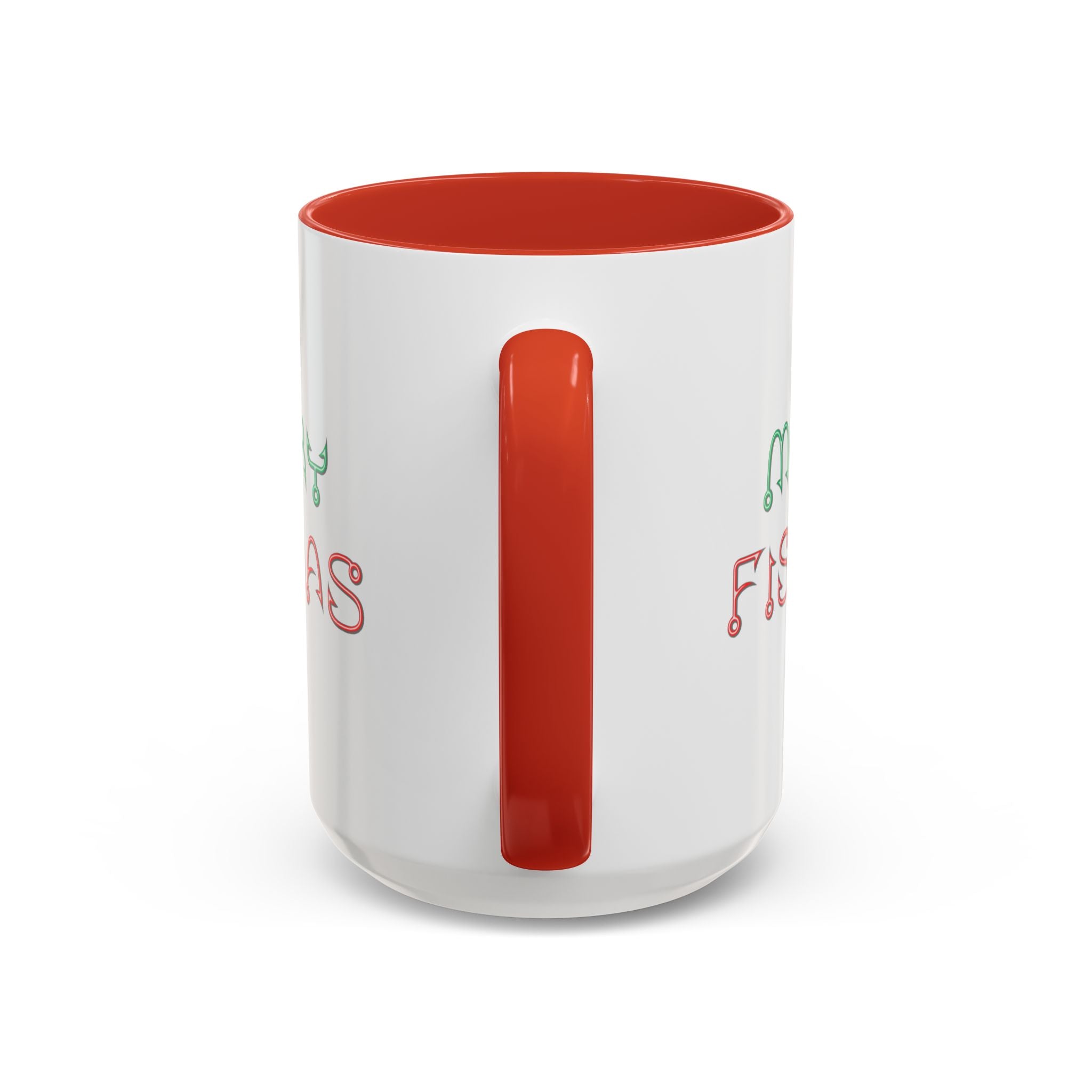 Merry Fishmas Coffee Mug — Funny Holiday Fishing Gift (11/15 oz)