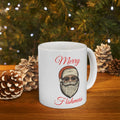 Merry Fishmas Ceramic Mug — "Merry Fishmas" Holiday Coffee Cup (11oz & 15oz)