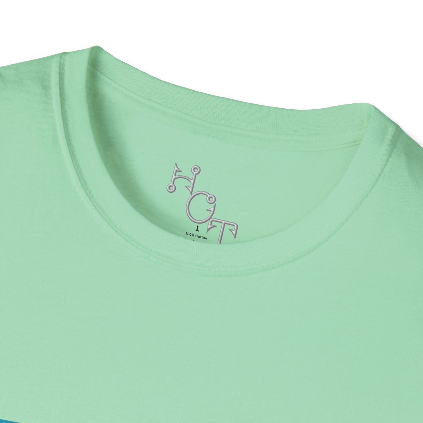 Humorous Unisex Softstyle T-Shirt - "Fish Around and Find Out - FAFO" Shark Design