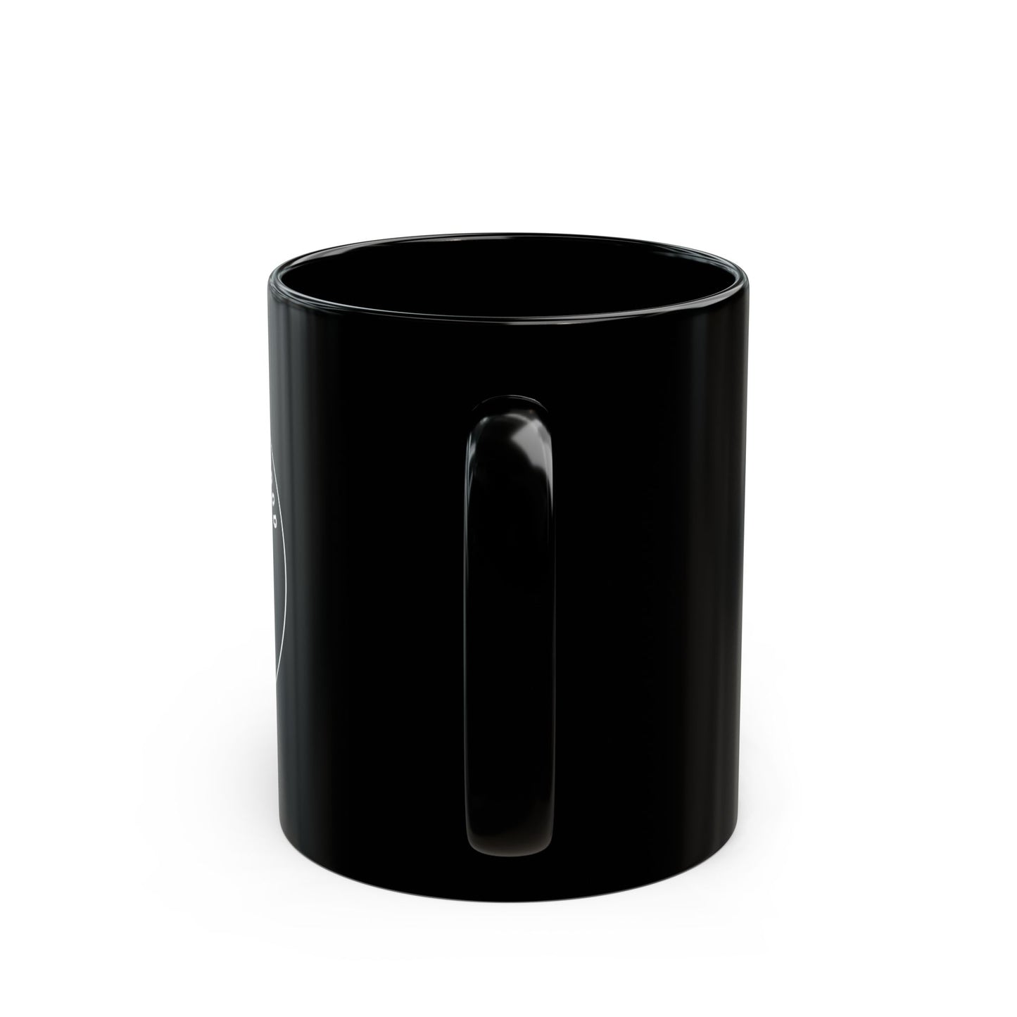 "Today's Good Mood Is Sponsored By Fishing" Black Mug (11oz, 15oz)