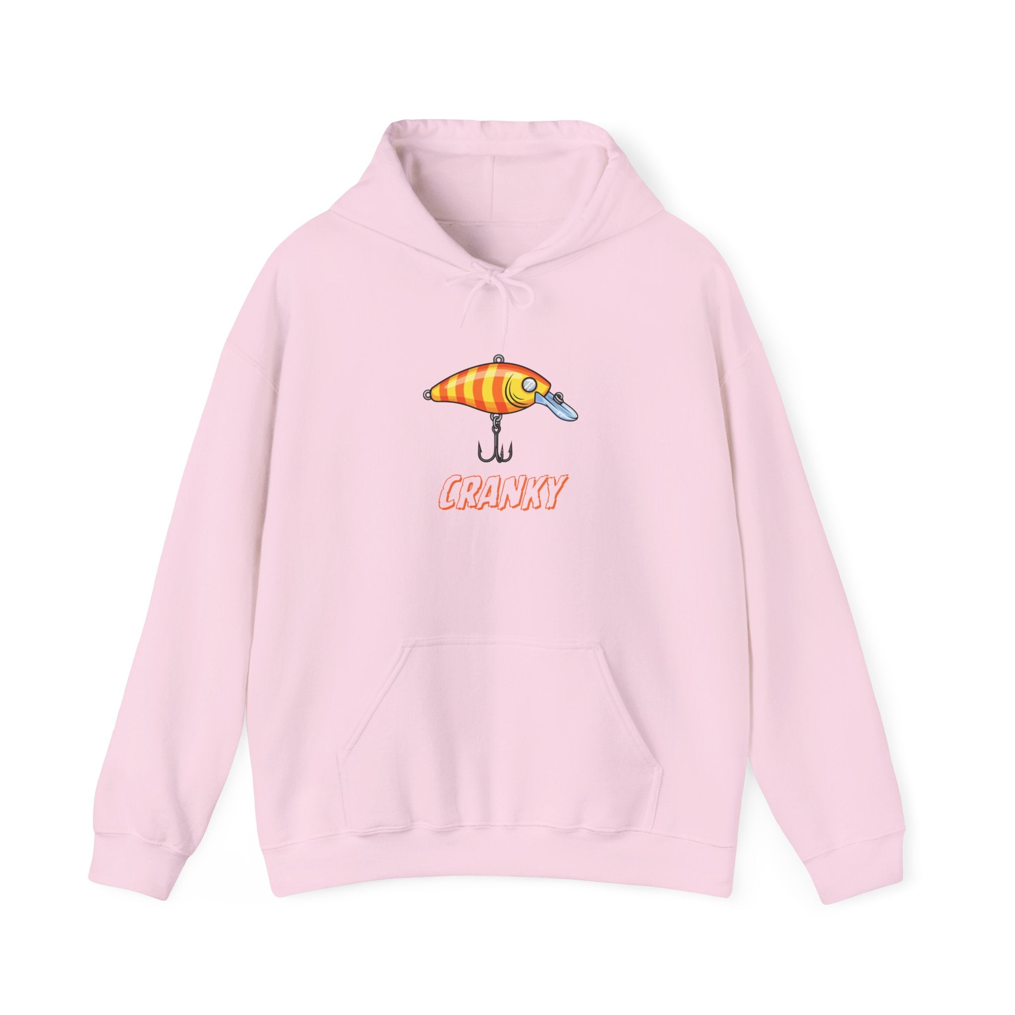 Fishing Lure Hoodie — Retro Crankbait Design "CRANKY"