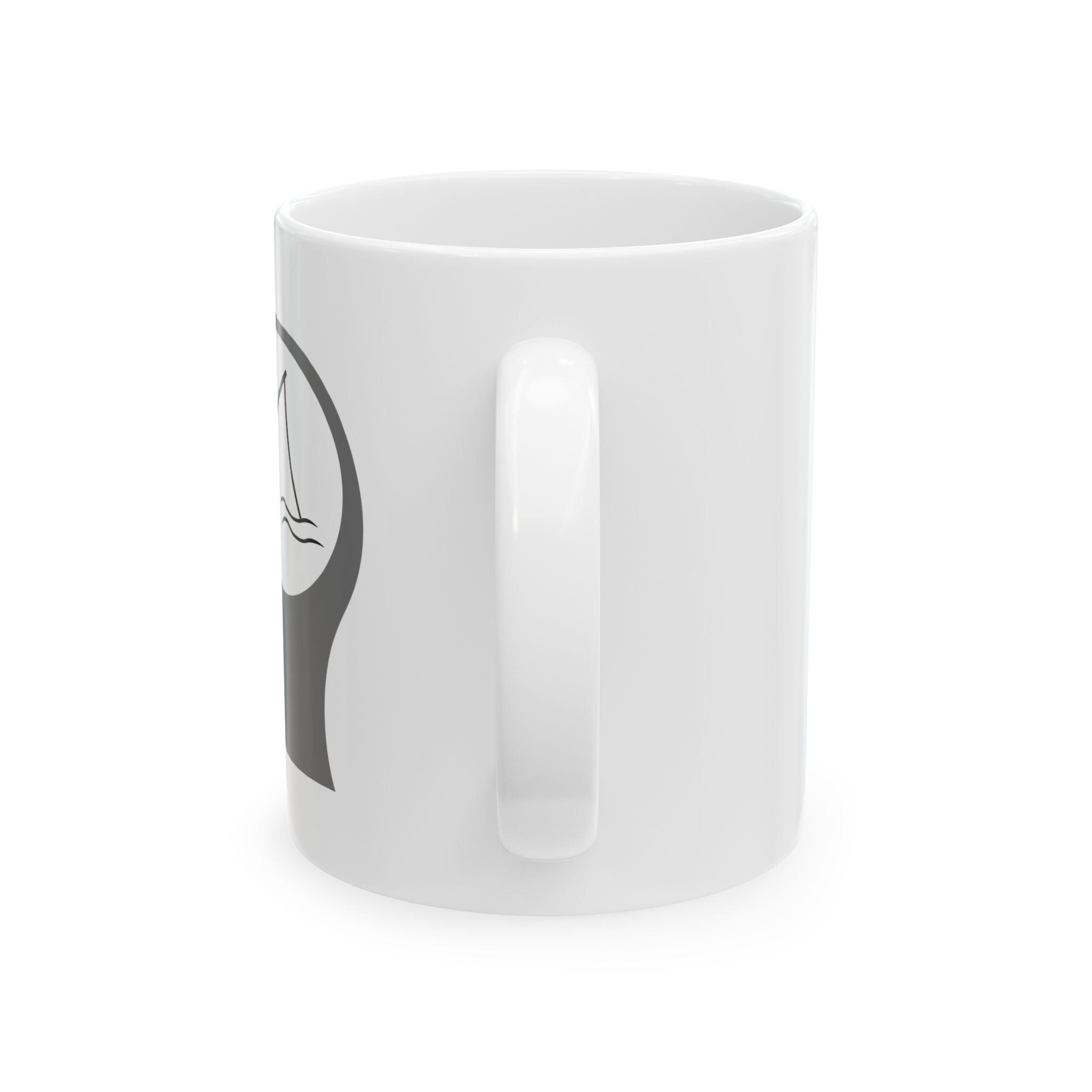 "Fishing On The Brain" Ceramic Mug, (11oz, 15oz). #fishing #fish #fisherman #coffeemugs #outdoors #coffee