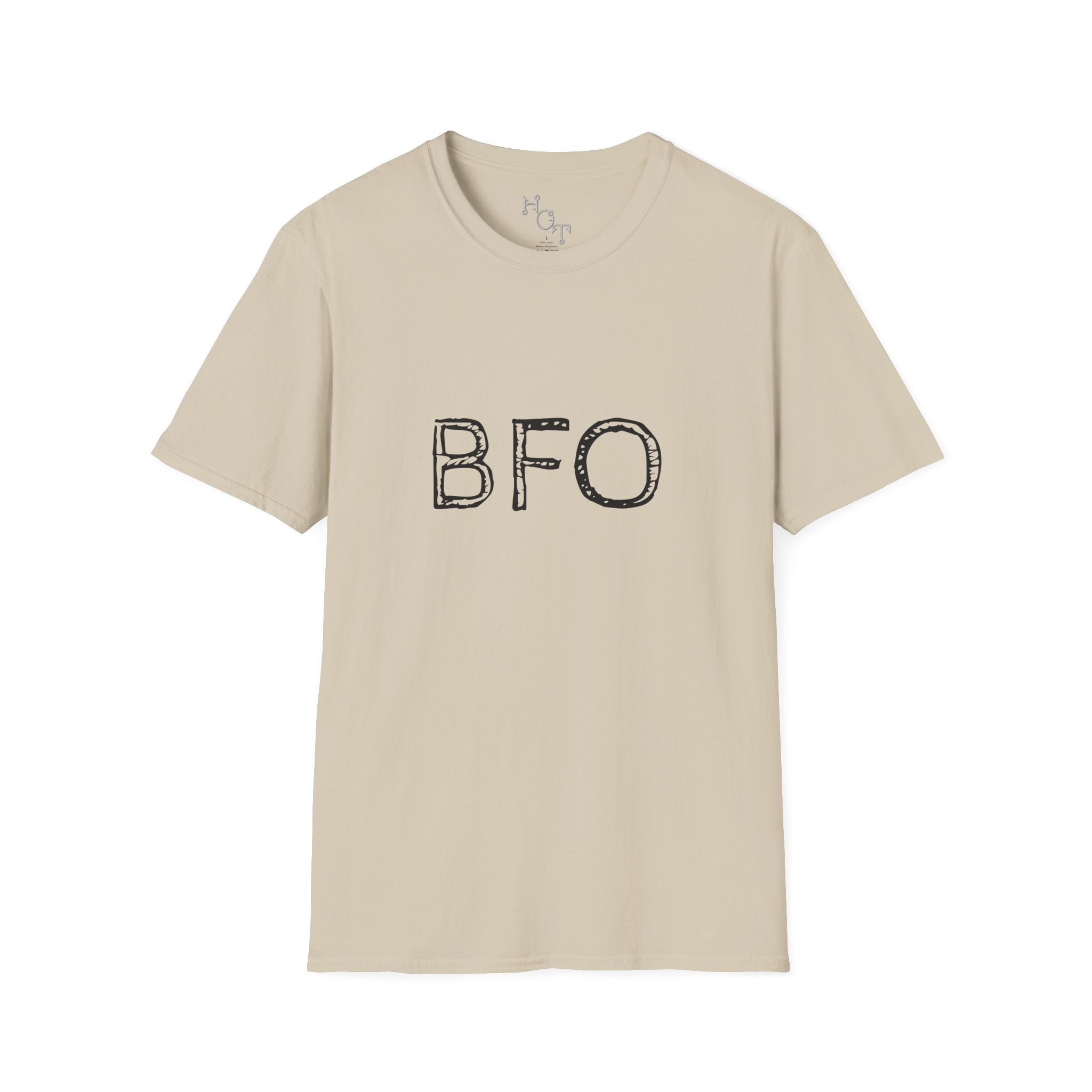 "BFO: Boat Flips Only" Unisex Softstyle T-Shirt - Perfect for Fishing Enthusiasts