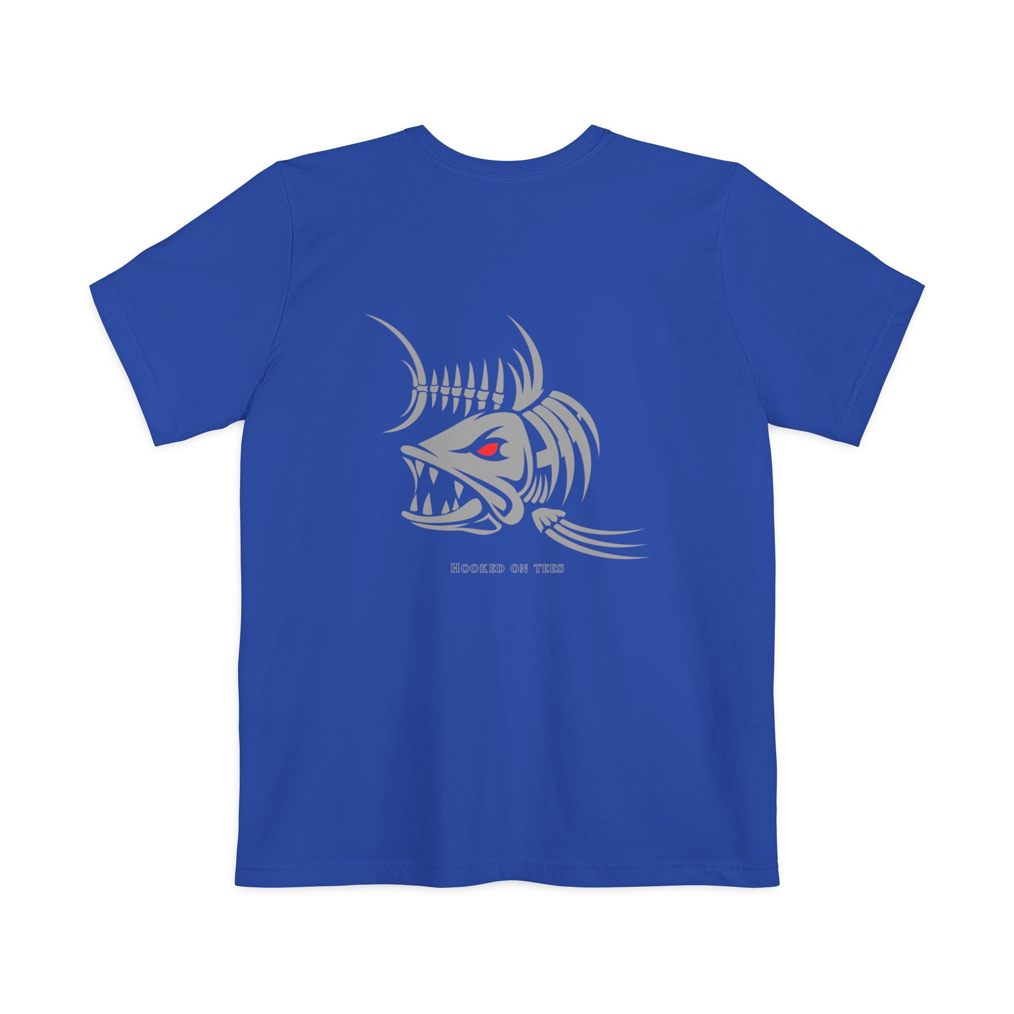 "Fishing University" Unisex Pocket T-Shirt - Unique Graphic Tee for Casual Style.