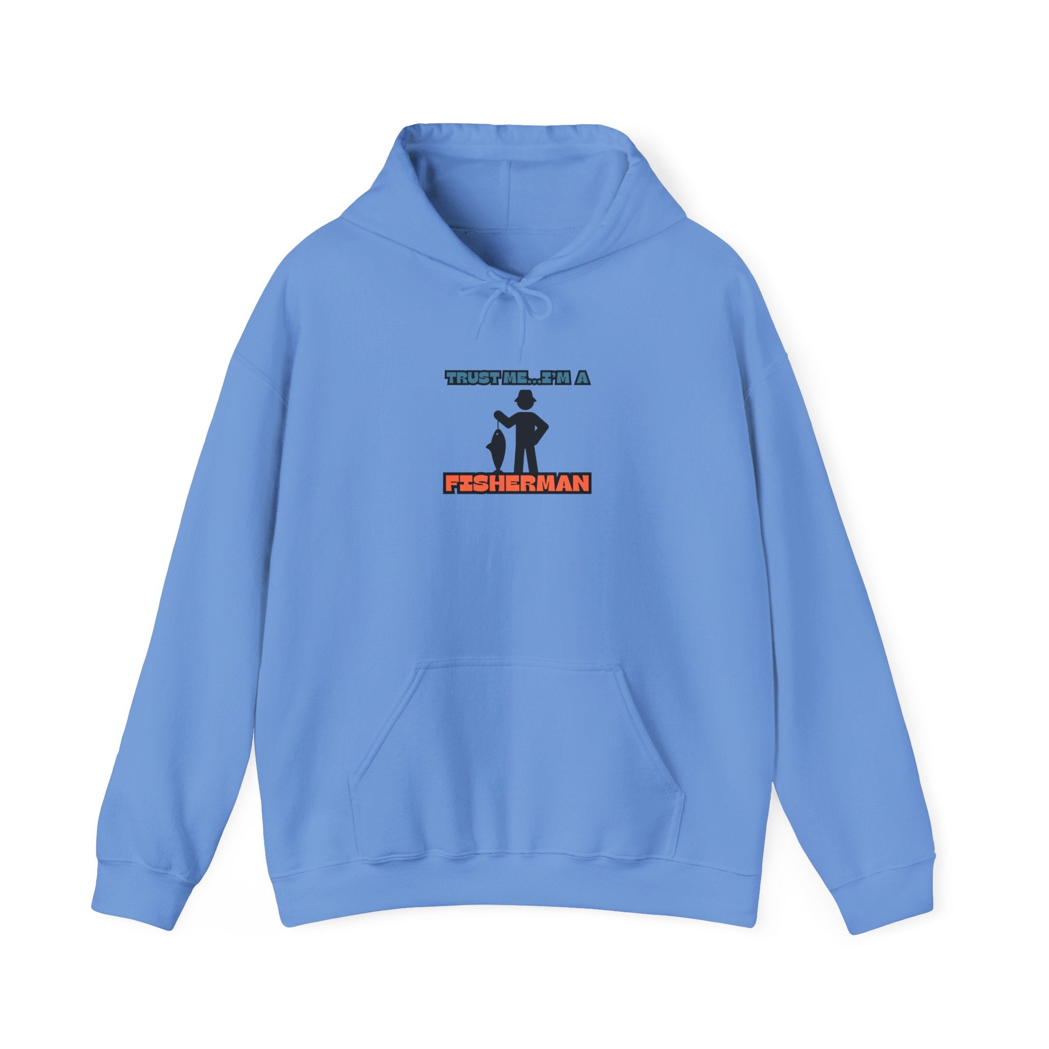 "Trust Me, I'm a Fisherman" Hoodie | Unisex Heavy Blend Sweatshirt for Fishing Lovers