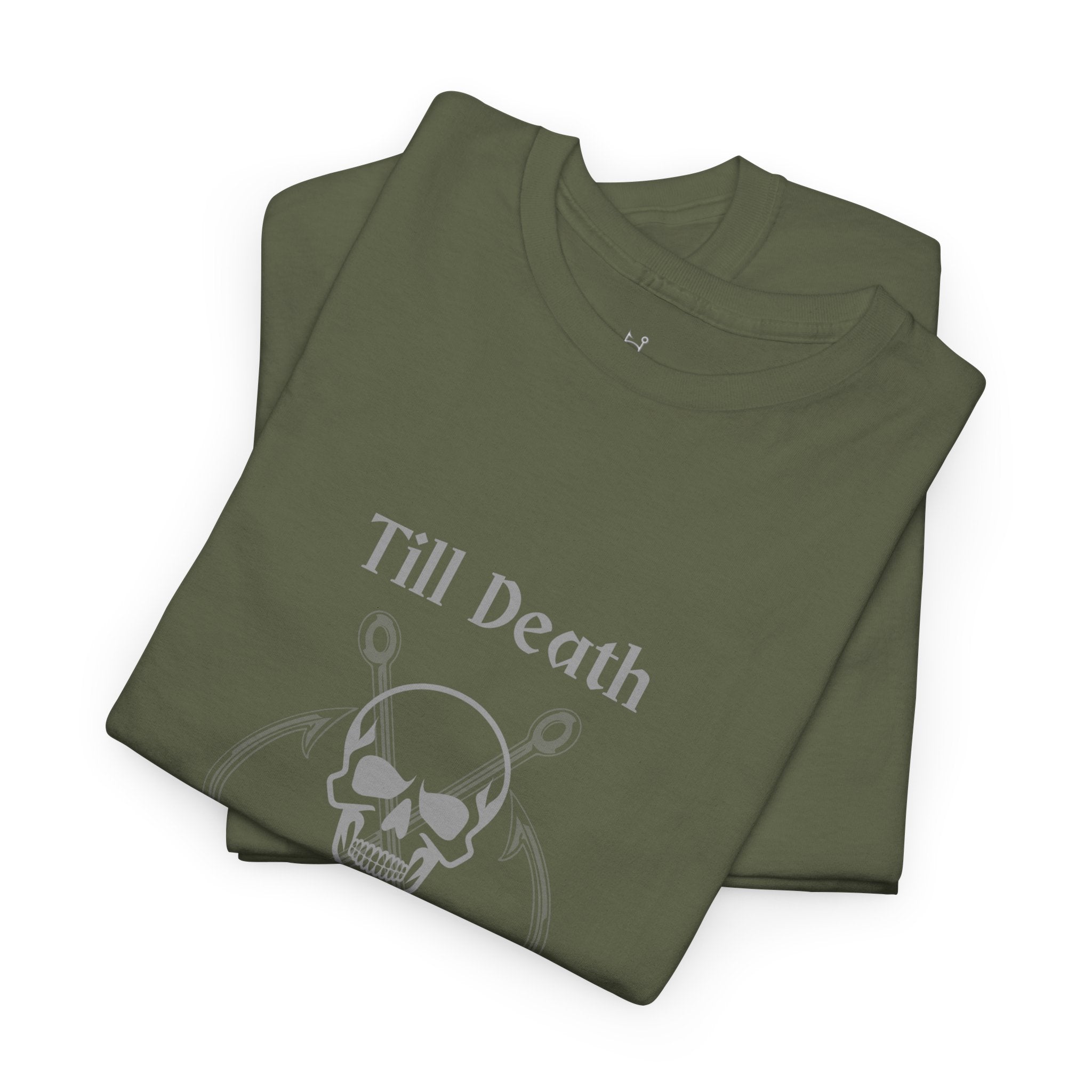 "Till Death Do Us Part" Funny Fishing Softstyle Tee — Gift for Anglers