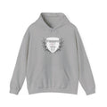 "Fishing University" Unisex Heavy Blend Hoodie - Fun Design for Fishermen