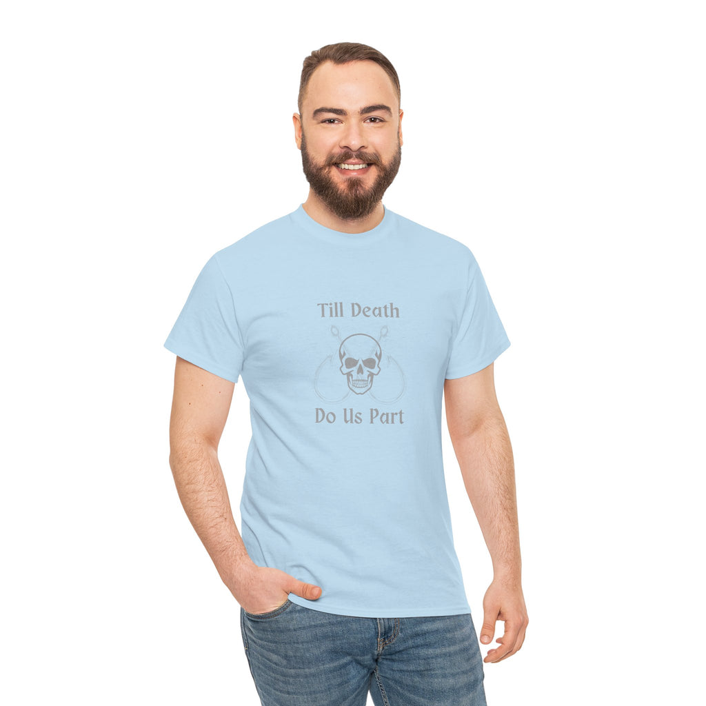 "Till Death Do Us Part" Funny Fishing Softstyle Tee — Gift for Anglers