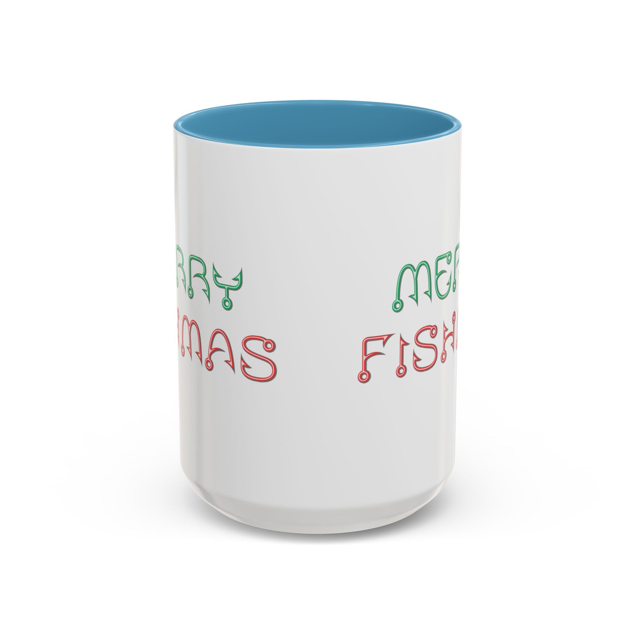 Merry Fishmas Coffee Mug — Funny Holiday Fishing Gift (11/15 oz)