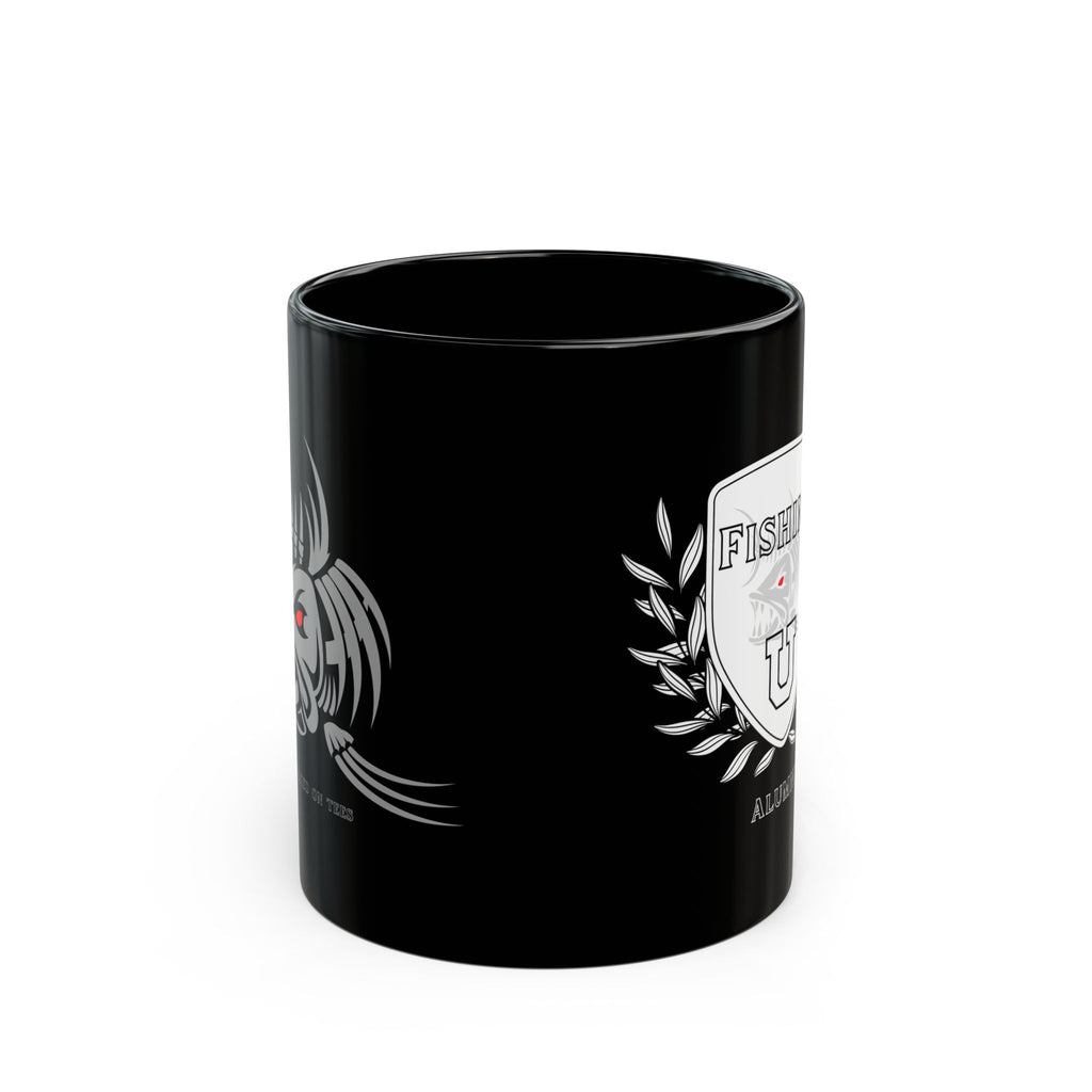 "Fishing University Alumni" Funny Fishing Ceramic Mug (11oz/15oz) — Gift for Anglers