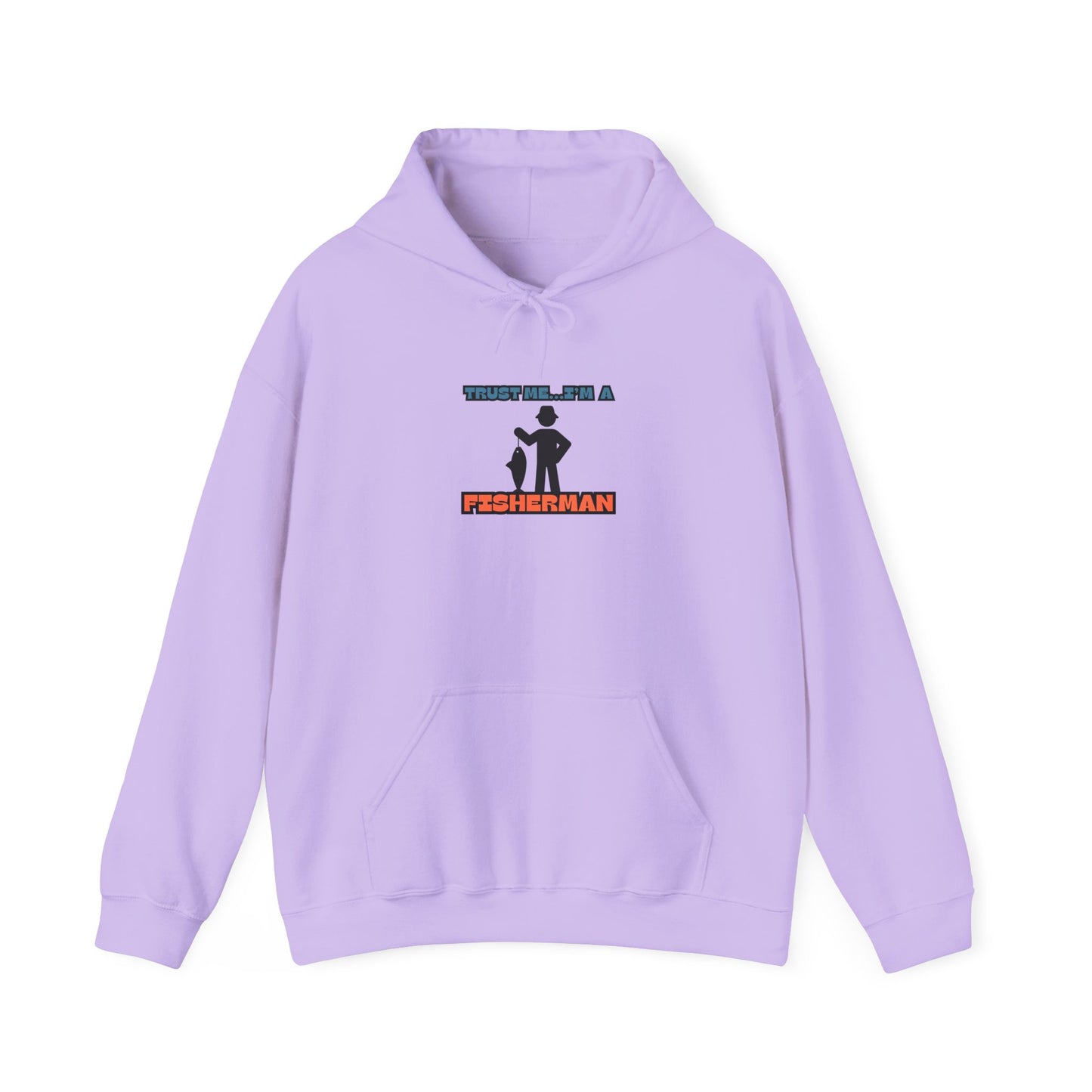 "Trust Me, I'm a Fisherman" Hoodie | Unisex Heavy Blend Sweatshirt for Fishing Lovers