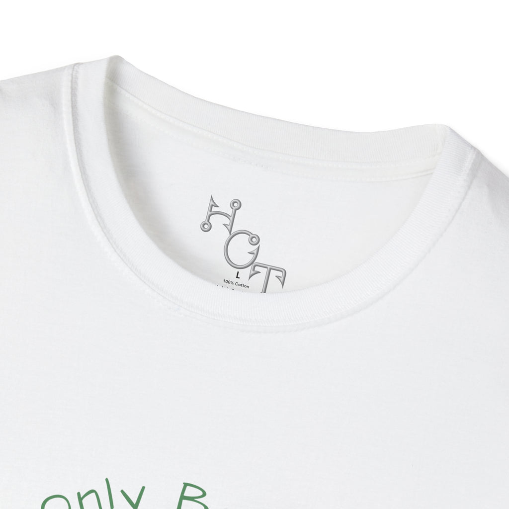 "I'll Only Be Gone A Couple Hours" Fishing Theme Unisex Softstyle T-Shirt – Perfect for Nature Lovers & Weekend Adventurers