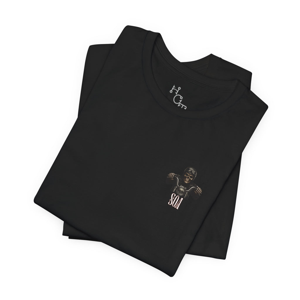 Skull Biker Tee — "Sons of Acetaminophen" Motorcycle T‑Shirt
