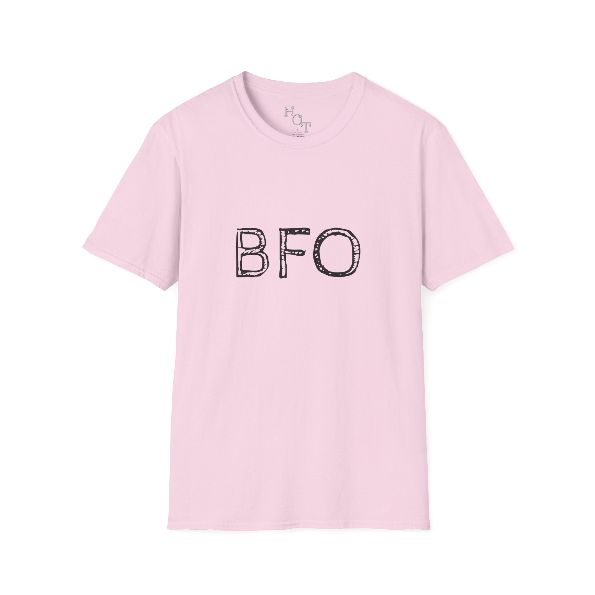 "BFO: Boat Flips Only" Unisex Softstyle T-Shirt - Perfect for Fishing Enthusiasts