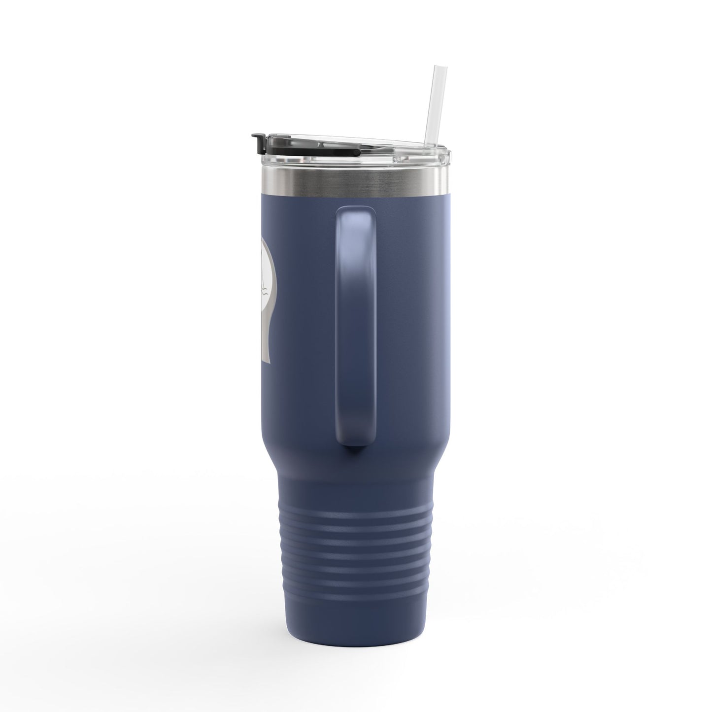 "Fishing on the Brain" Insulated Travel Mug - 40oz, Perfect for Outdoor Adventures