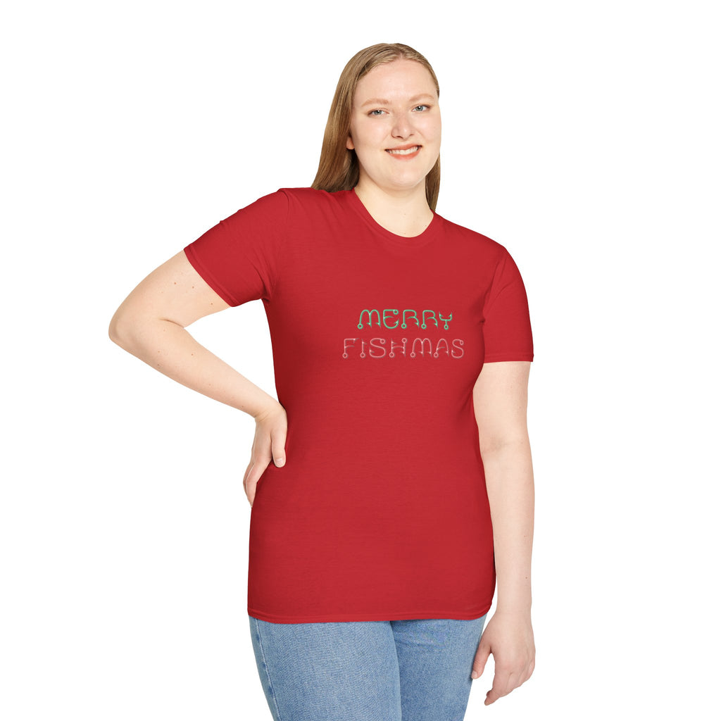 Merry Fishmas T-Shirt — Cute Holiday Pun Tee