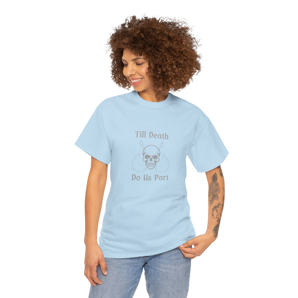 "Till Death Do Us Part" Funny Fishing Softstyle Tee — Gift for Anglers
