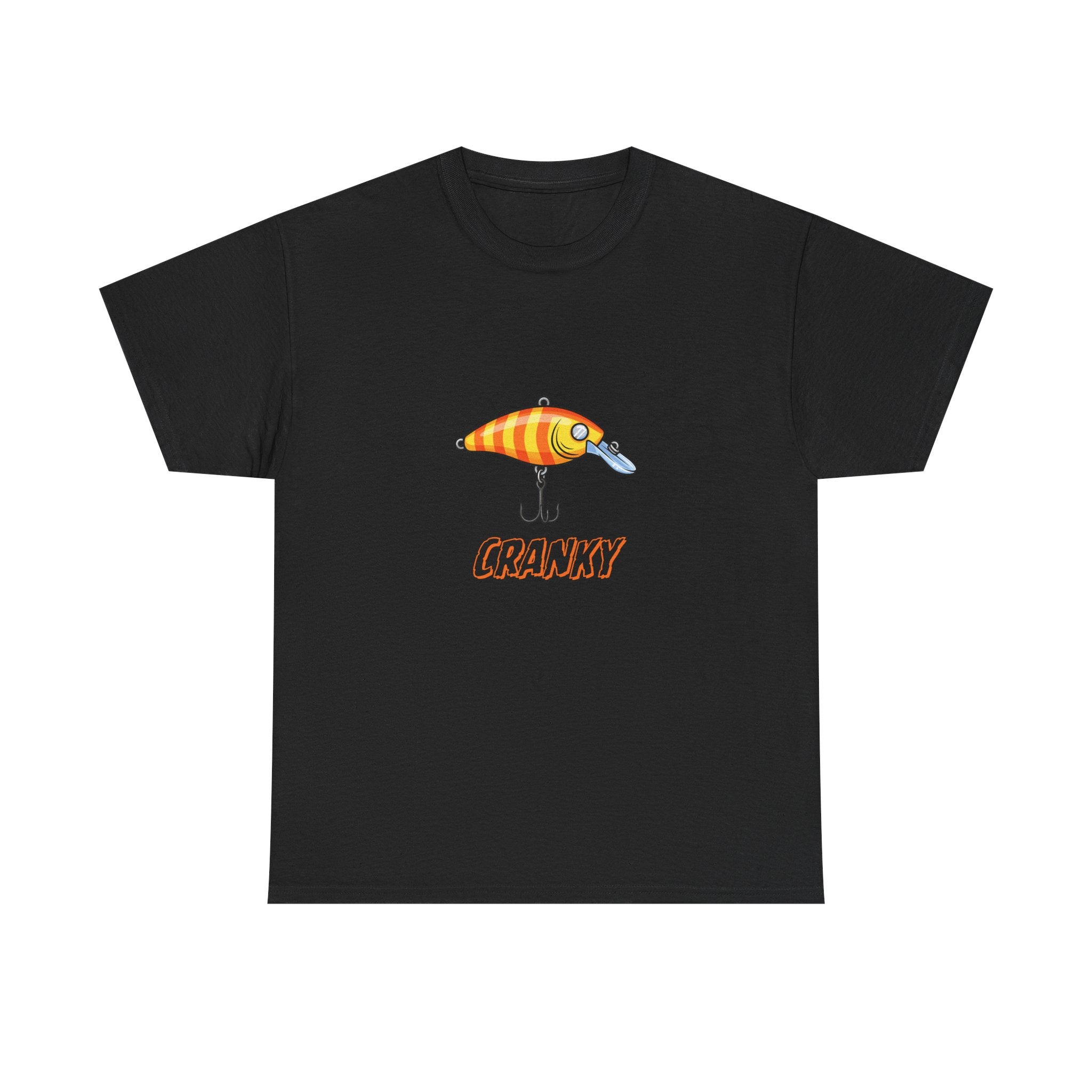 Fishing Lure 'Cranky' T-Shirt — Angler Graphic Tee for Fishermen & Outdoors