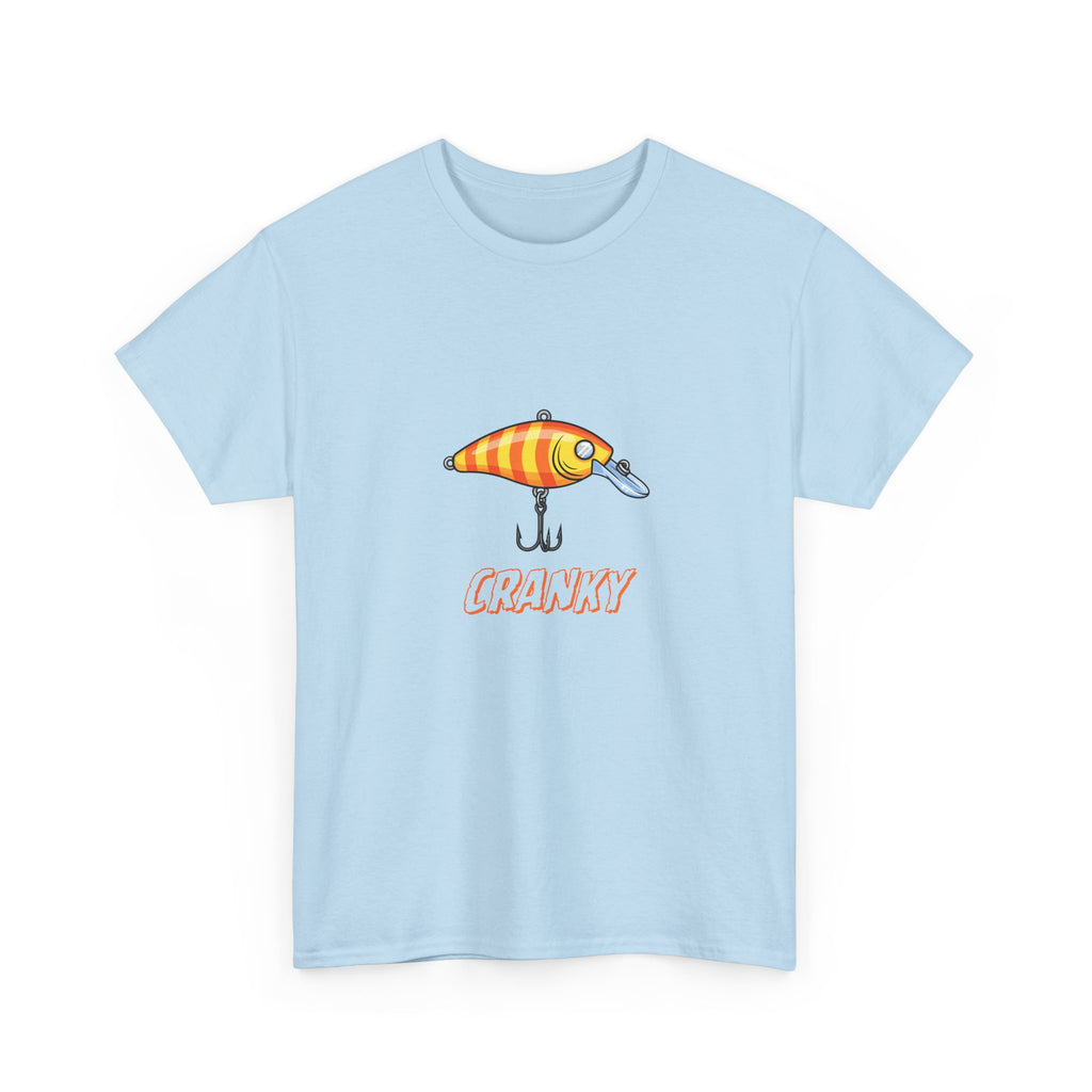 Fishing Lure 'Cranky' T-Shirt — Angler Graphic Tee for Fishermen & Outdoors