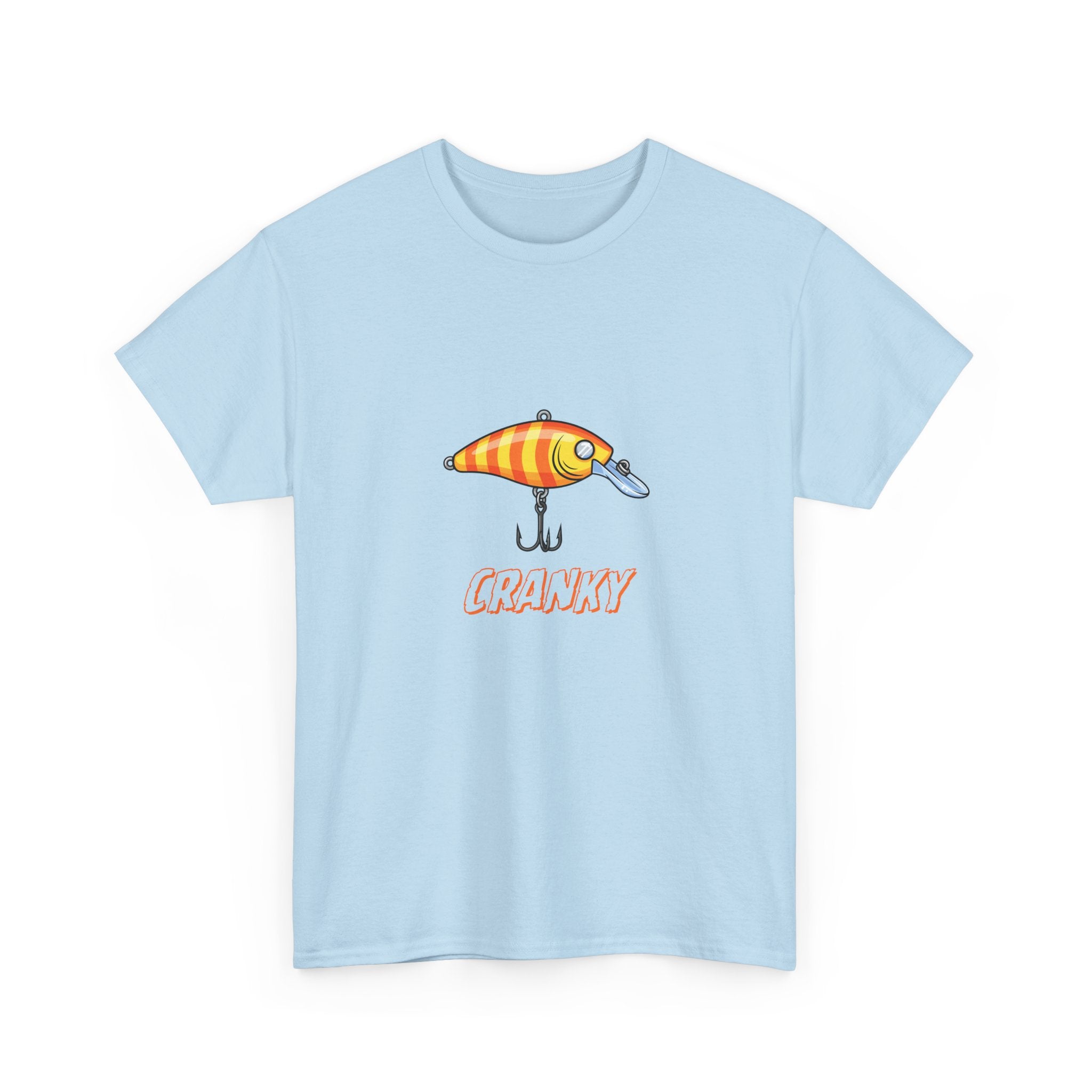 Fishing Lure 'Cranky' T-Shirt — Angler Graphic Tee for Fishermen & Outdoors