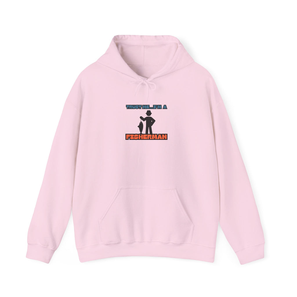 "Trust Me, I'm a Fisherman" Hoodie | Unisex Heavy Blend Sweatshirt for Fishing Lovers