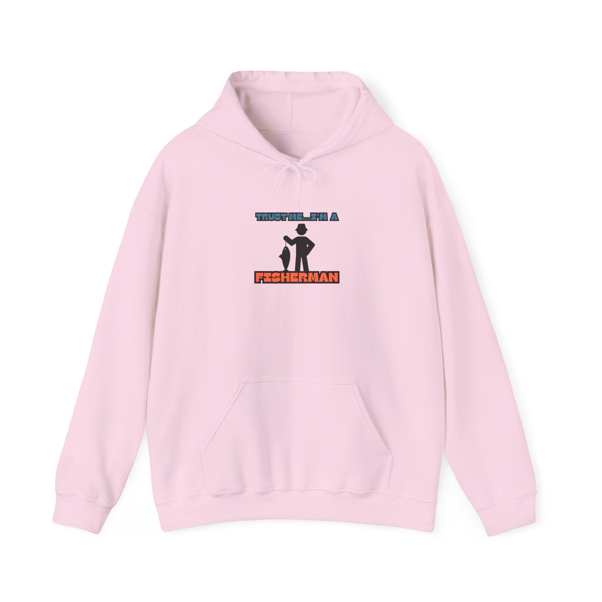 "Trust Me, I'm a Fisherman" Hoodie | Unisex Heavy Blend Sweatshirt for Fishing Lovers