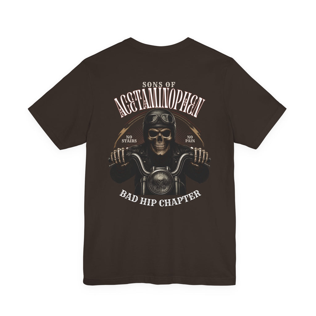 Skull Biker Tee — "Sons of Acetaminophen" Motorcycle T‑Shirt
