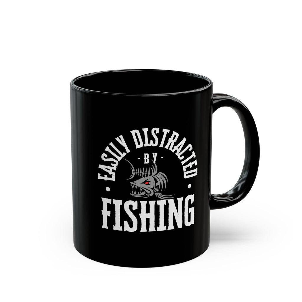"Easily Distracted by Fishing" Mug - Perfect Gift for Fishing Enthusiasts